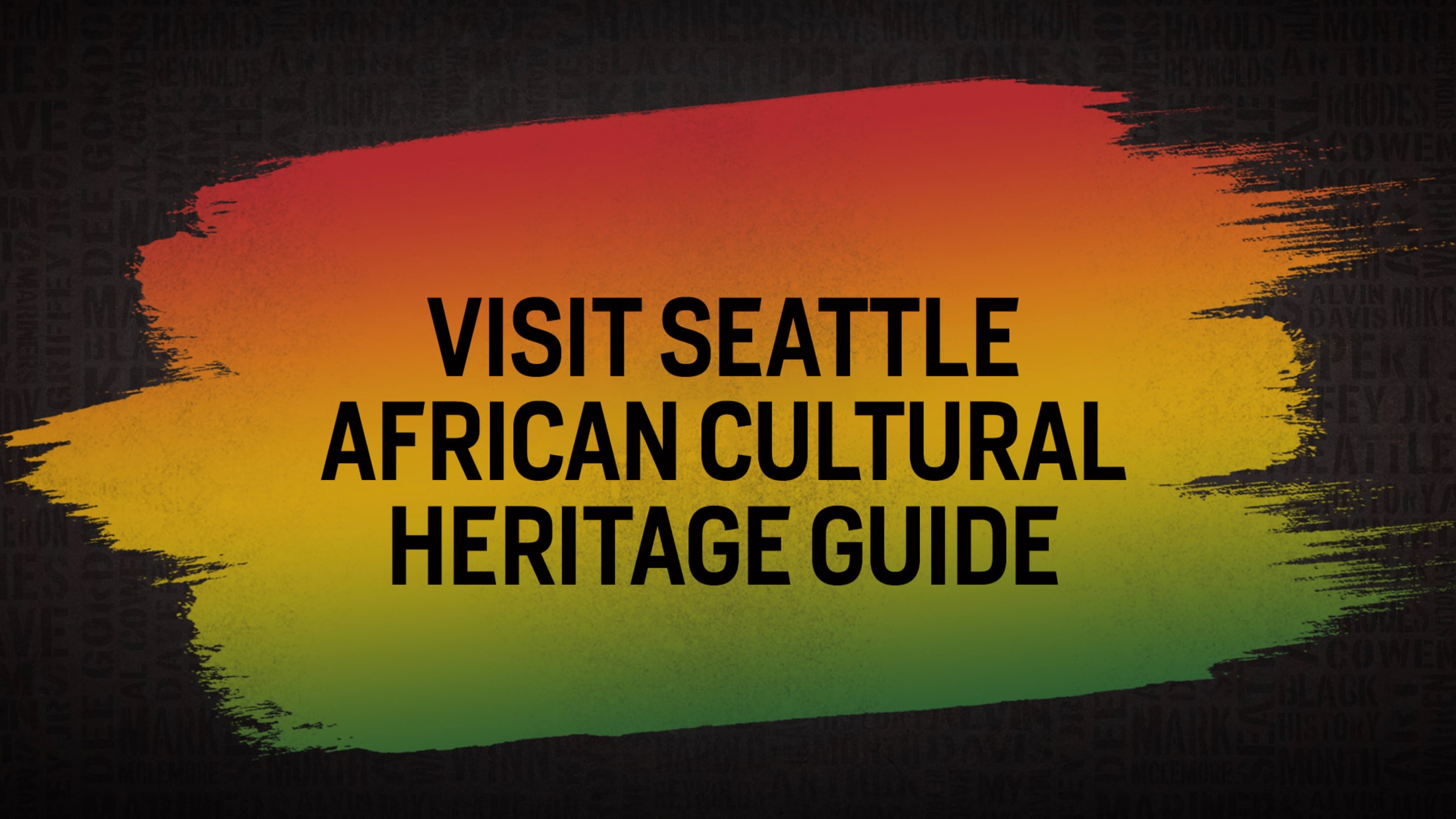 Visit Seattle African Cultural Heritage Guide