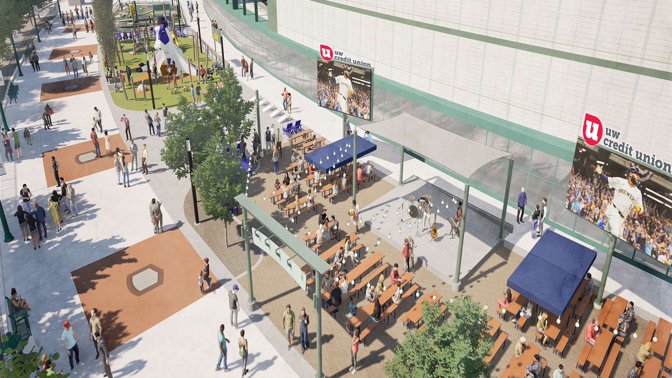 UW Credit Union Plaza