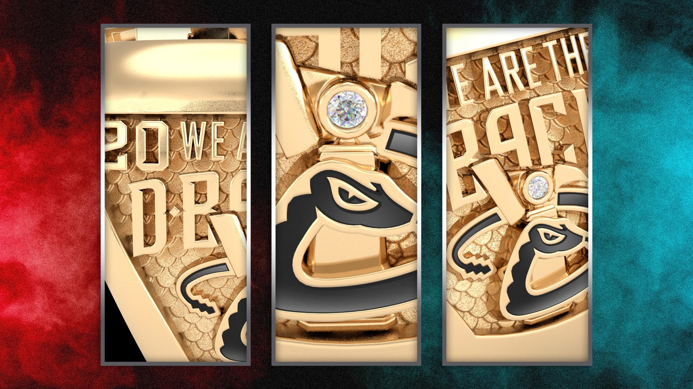 NL Championship Ring - right side details