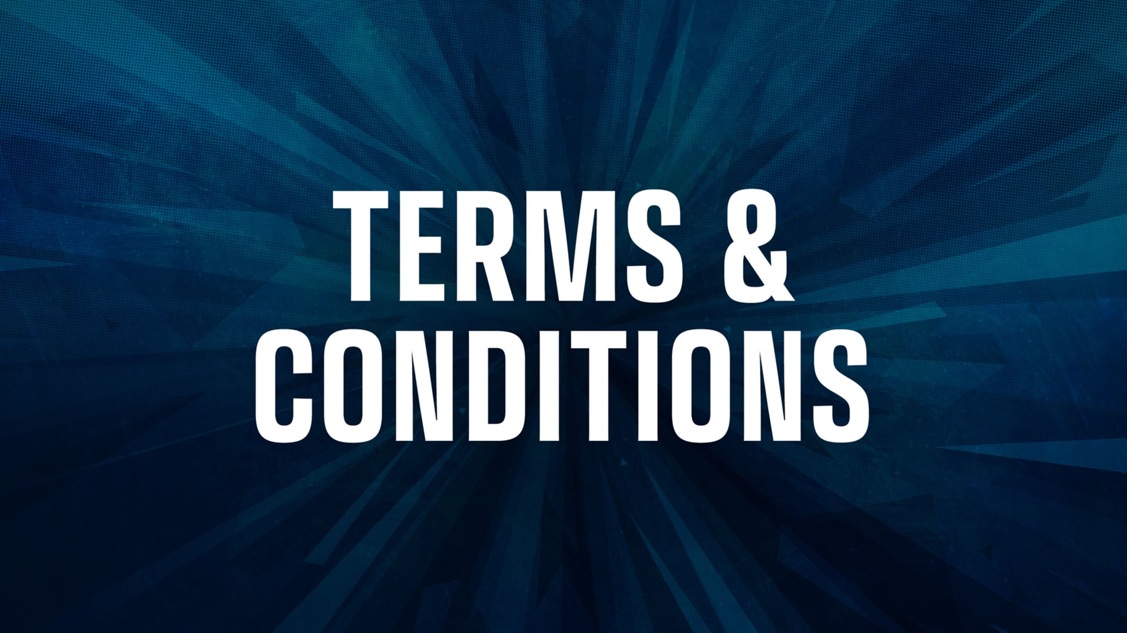 Terms & Conditions