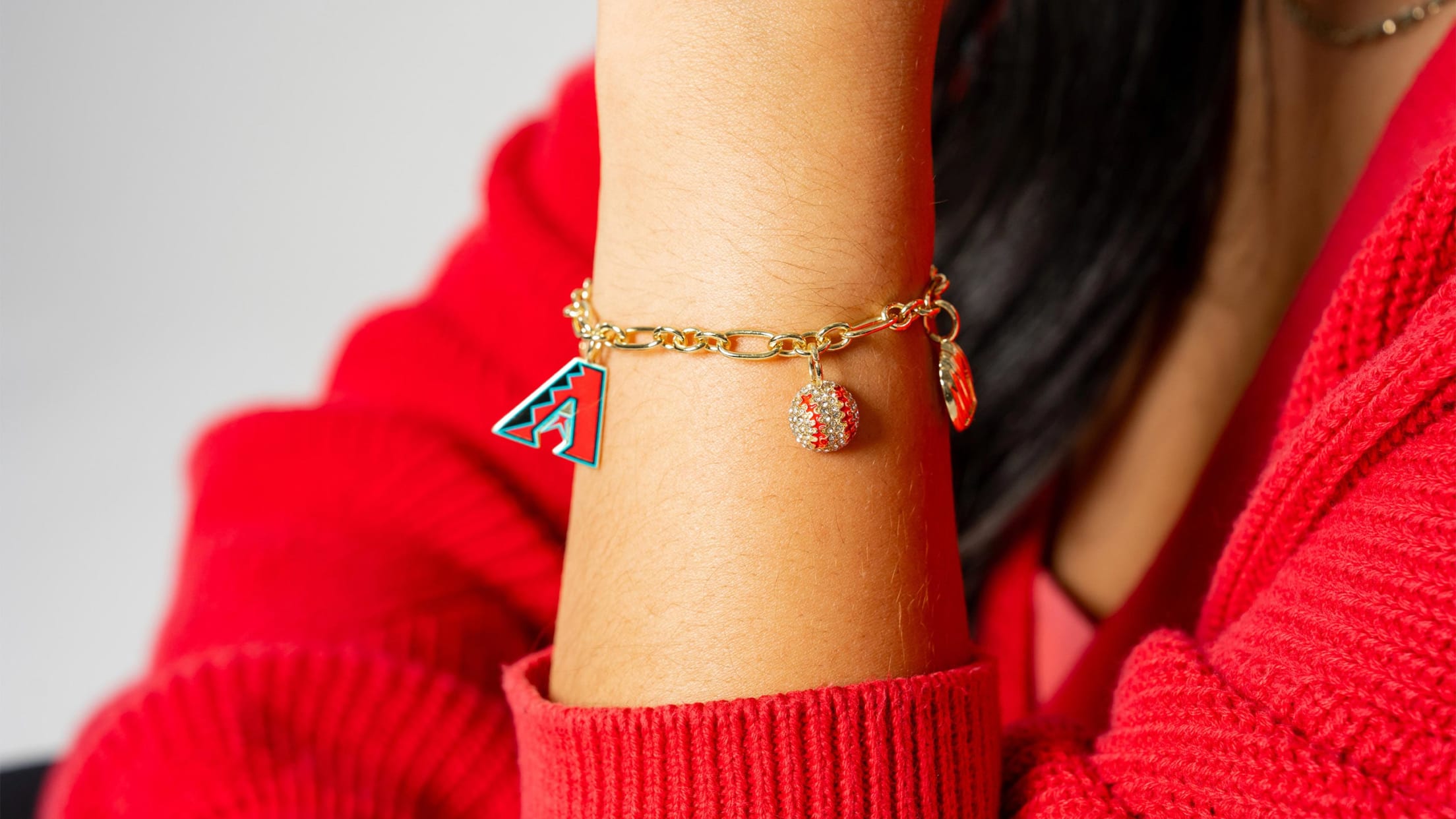 D-backs Charm Bracelet