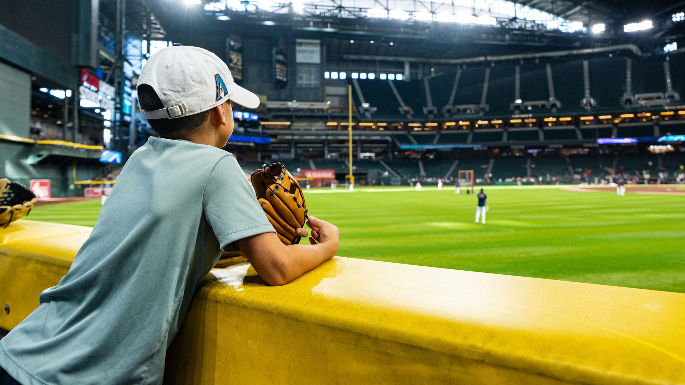 Child at Chase Field