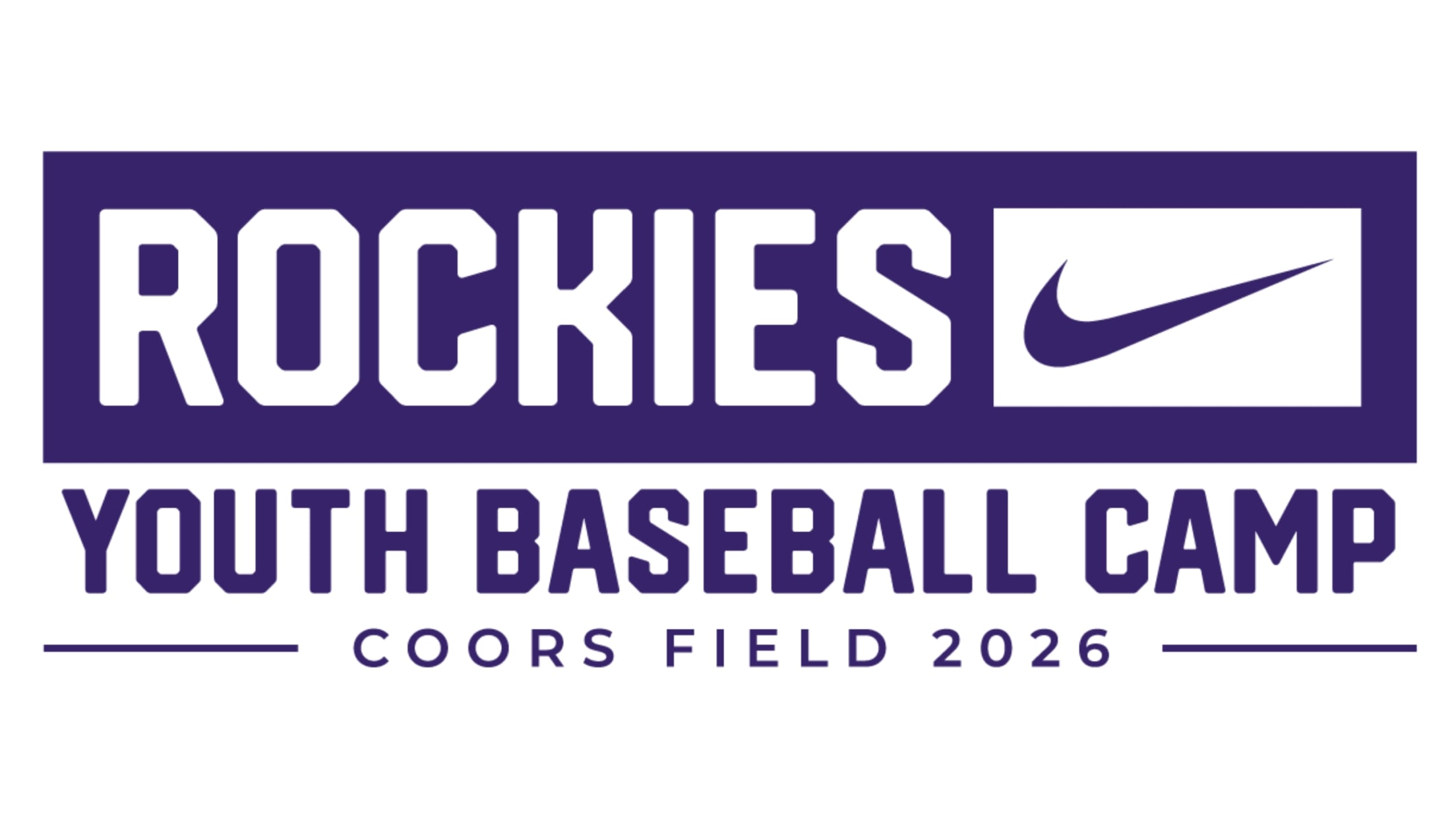 Rockies Youth Baseball Camp at Coors Field