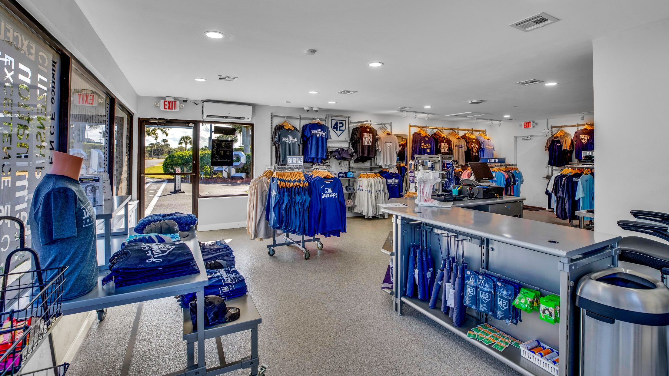 Jackie Robinson Training Complex gifts shop.