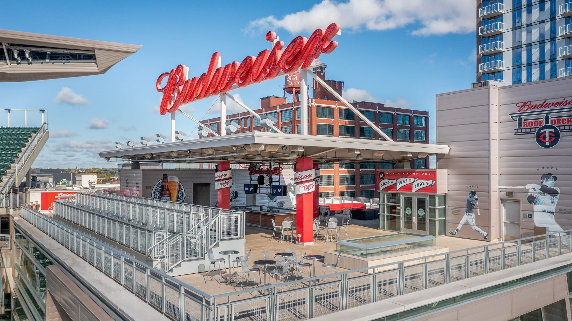 Budweiser Roof Deck