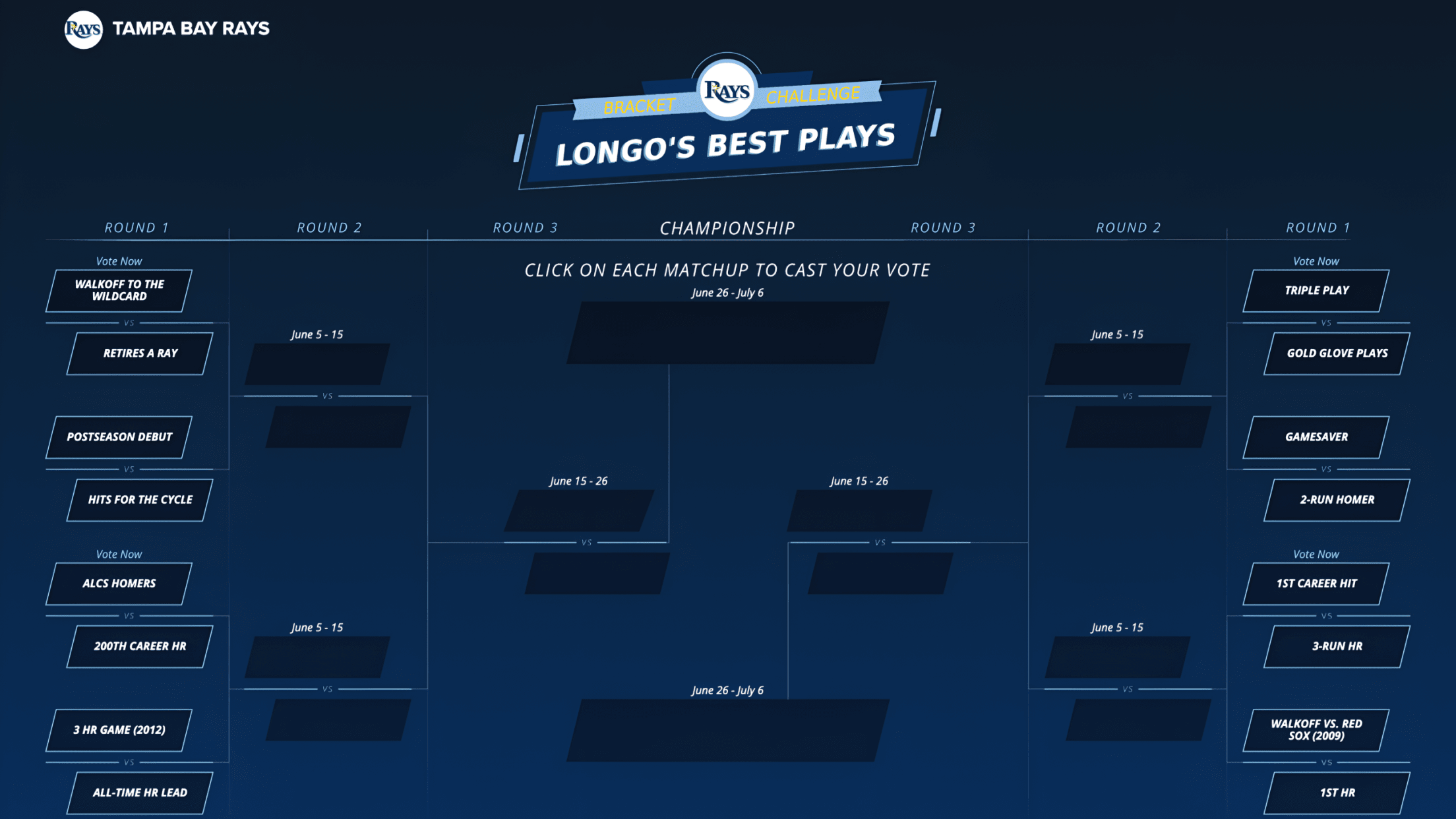 Longo's Best Plays Vote Now