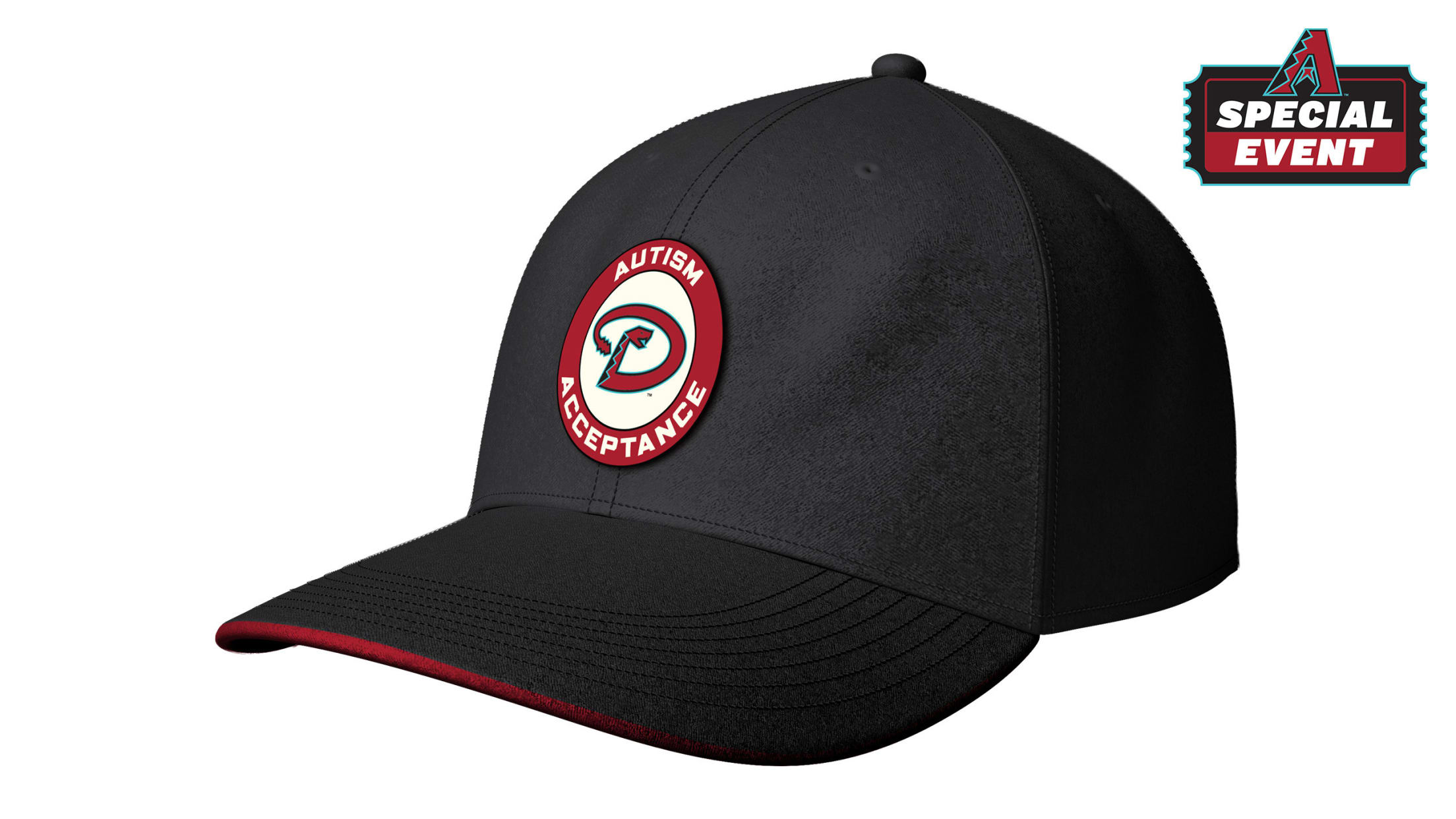 D-backs Autism Acceptance hat