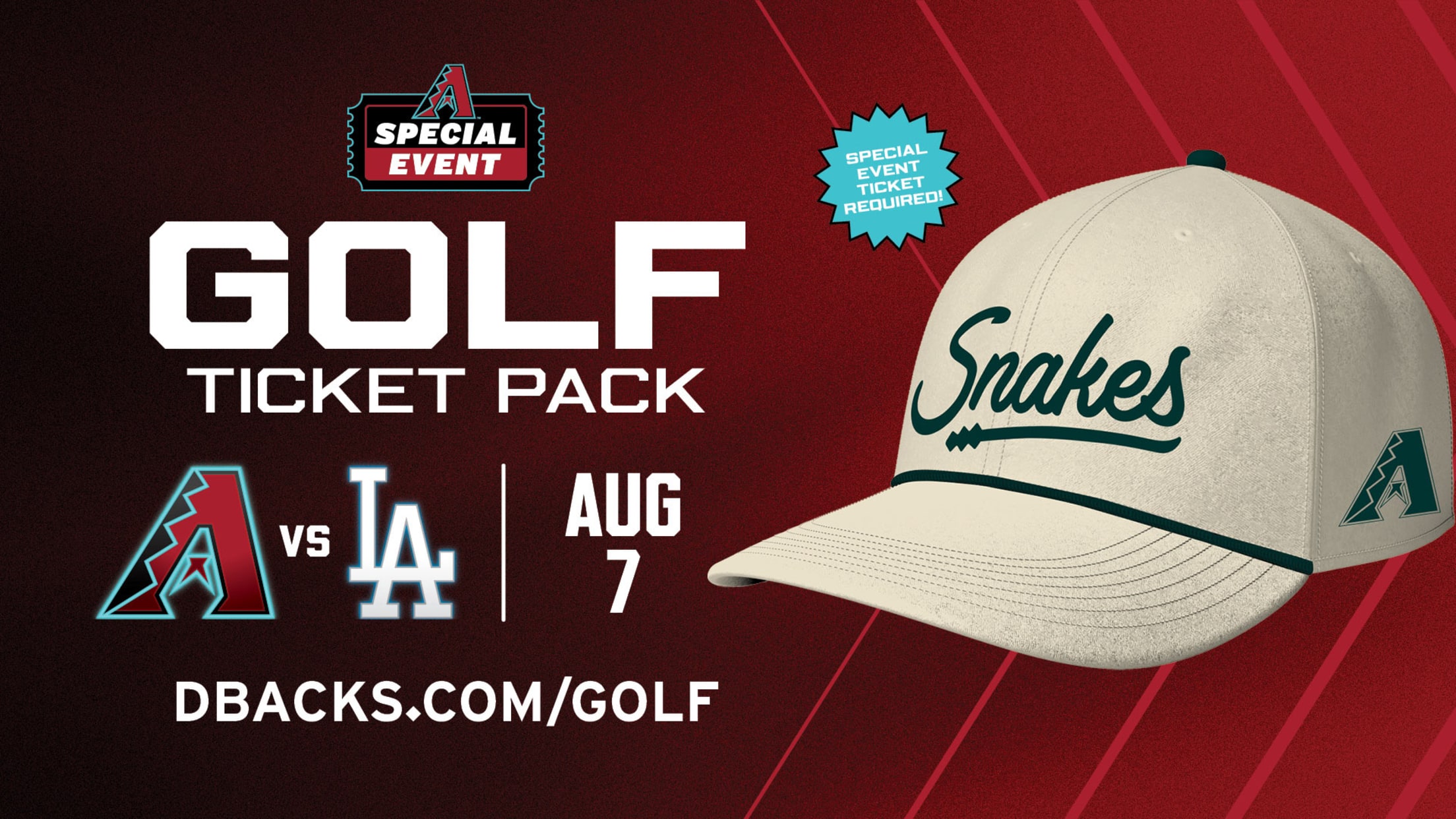 Golf Ticket Pack August 7, 2026