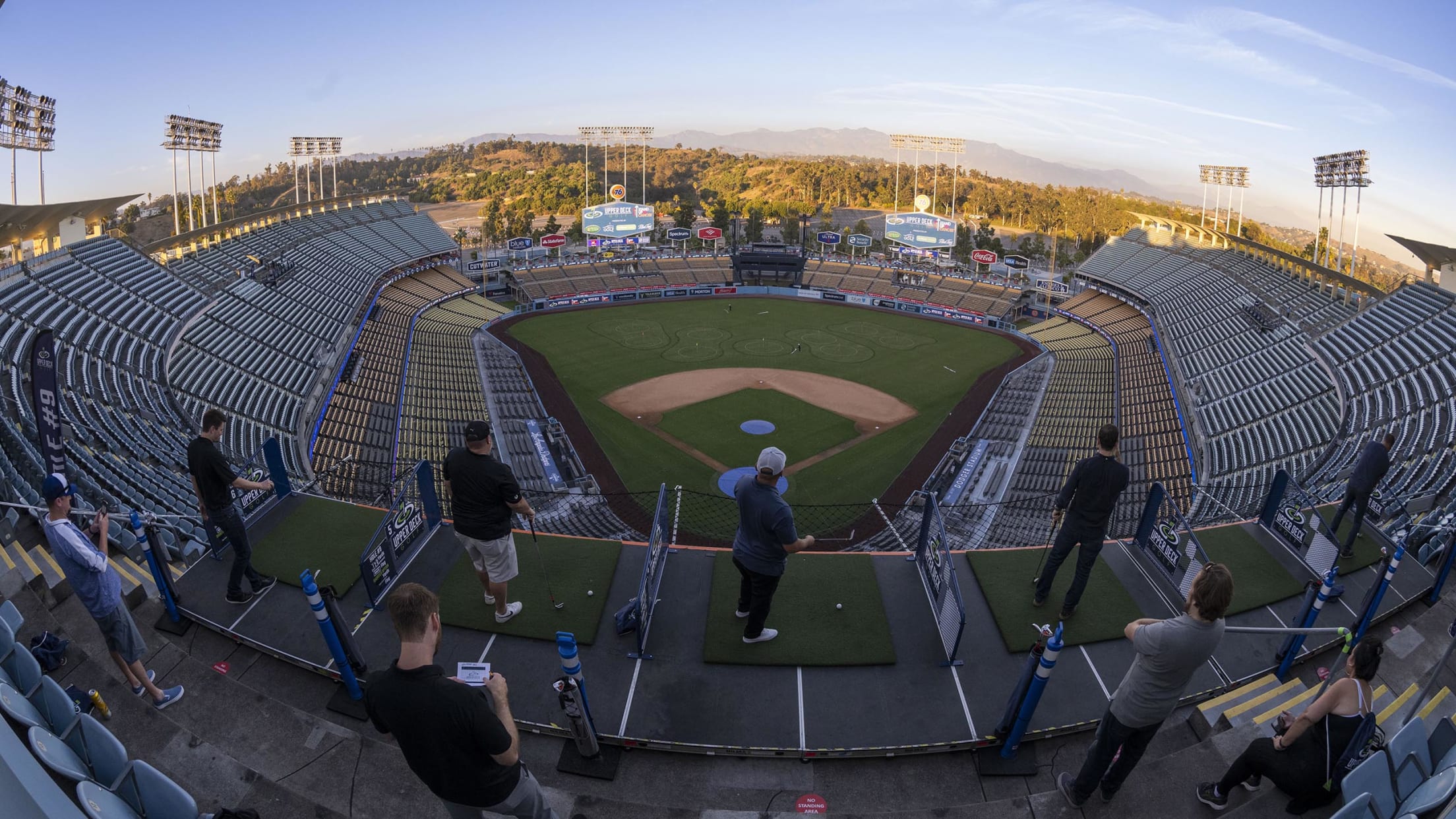 Upper Deck Golf at Dodger Stadium