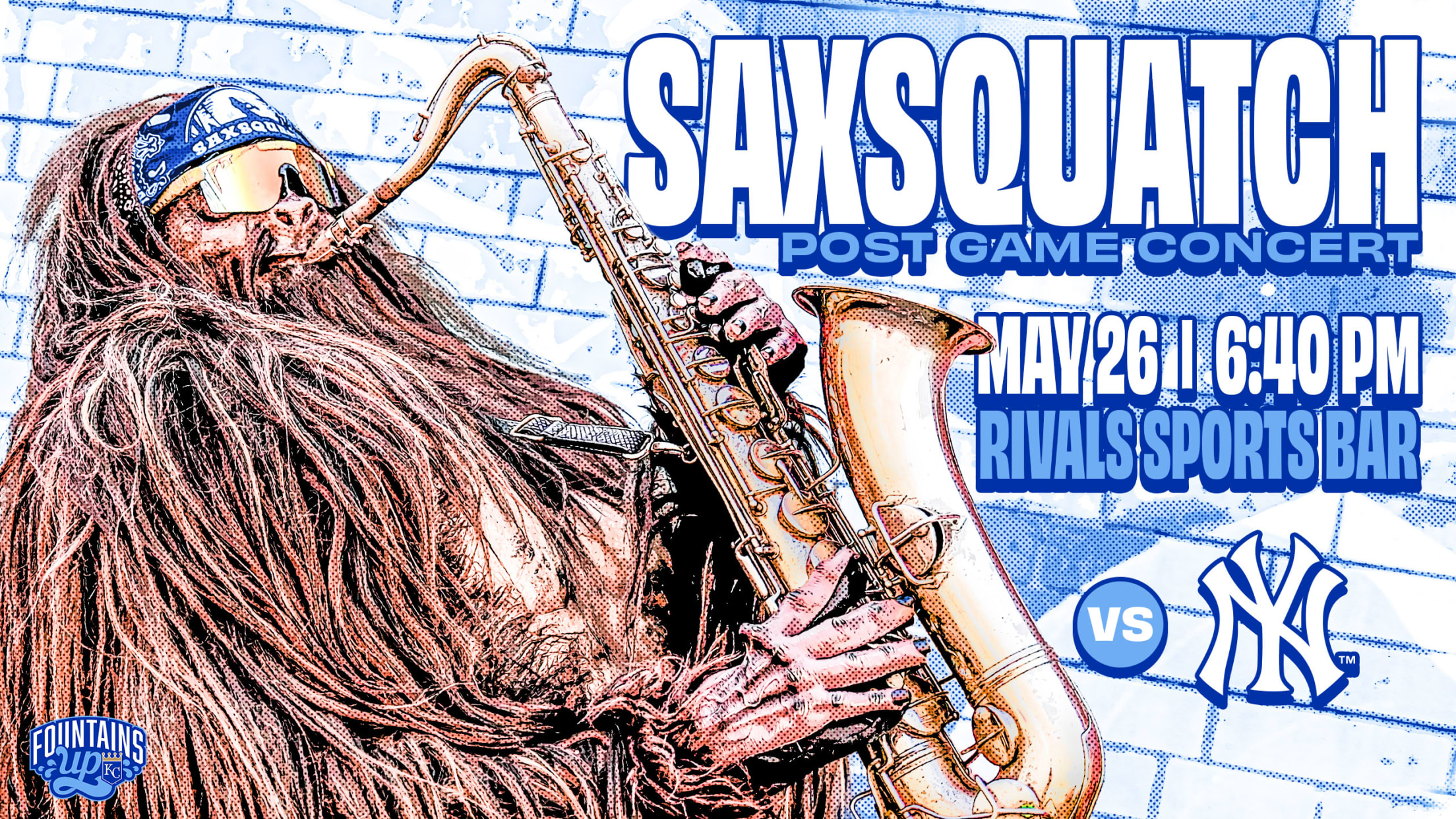 Saxsquatch Postgame Concert