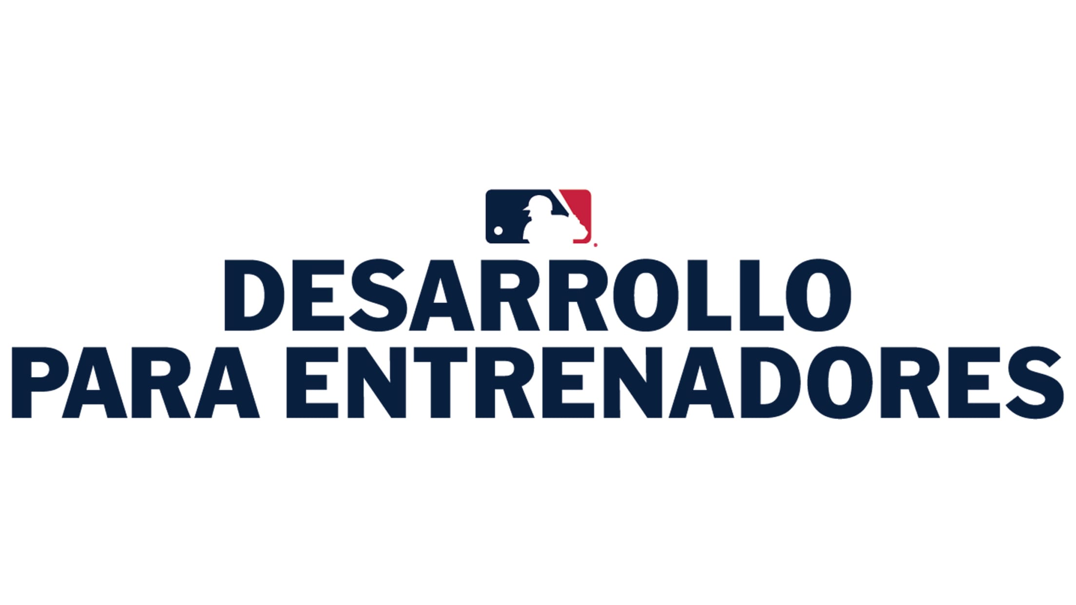 MLB Player Resource Center Desarrollo Para Entrenadores logo.