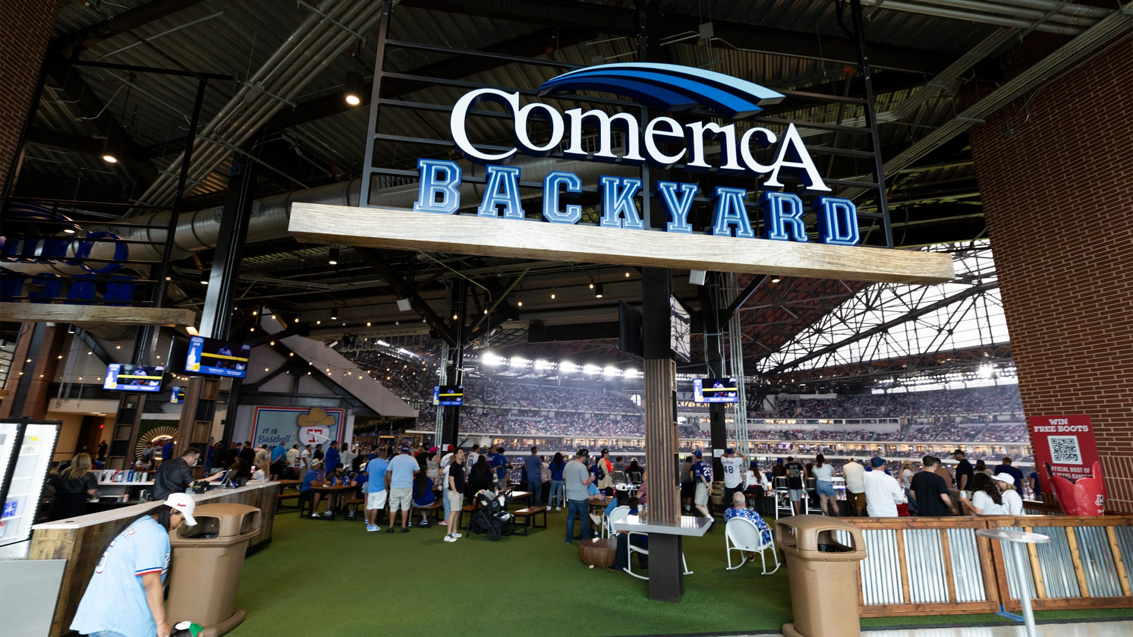 Comerica Back Yard