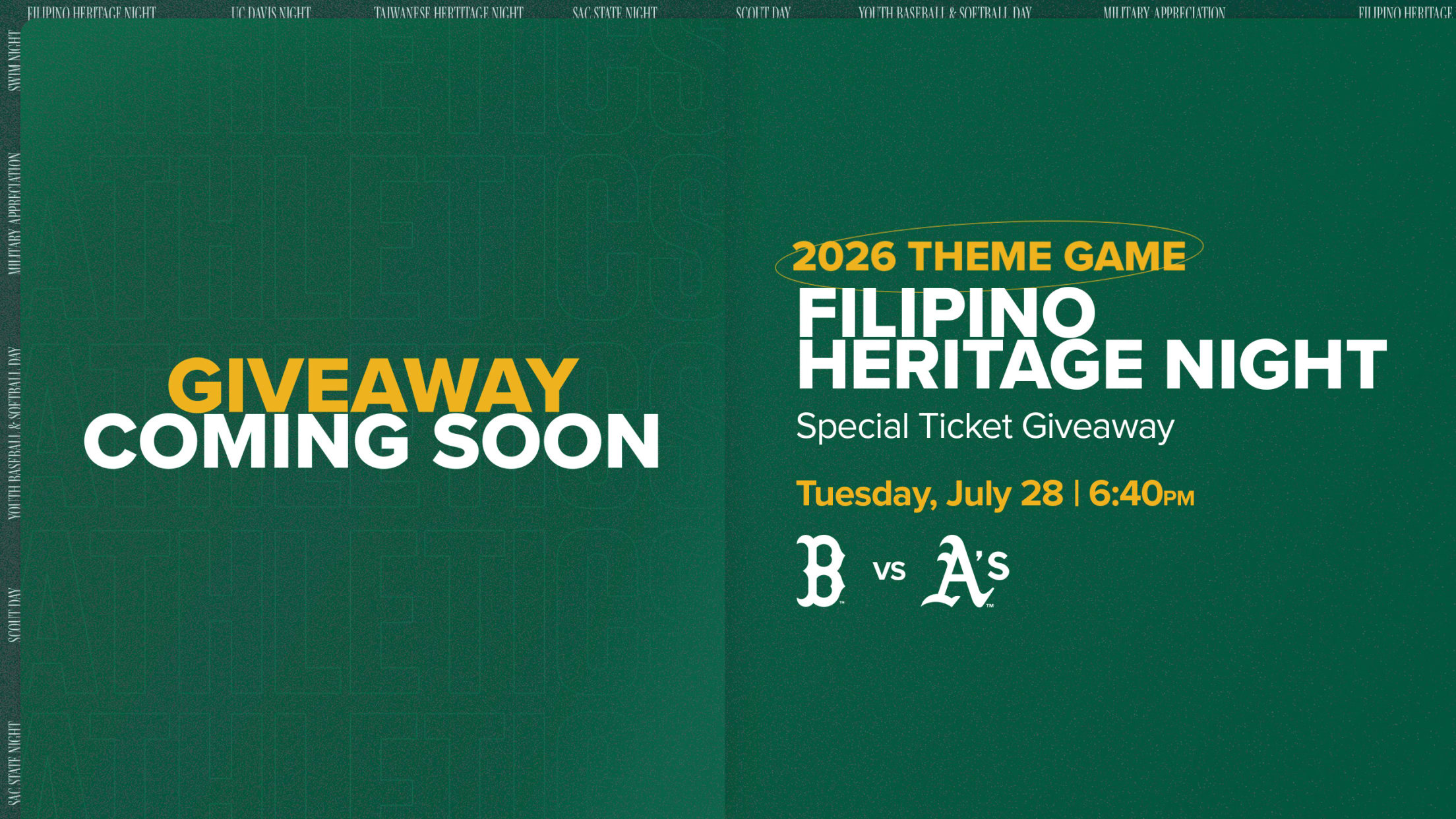 Filipino Heritage Night: July 28