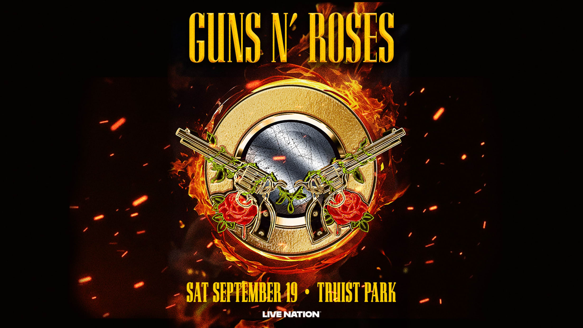 Guns N’ Roses are bringing the 2026 World Tour to Truist Park September 19!