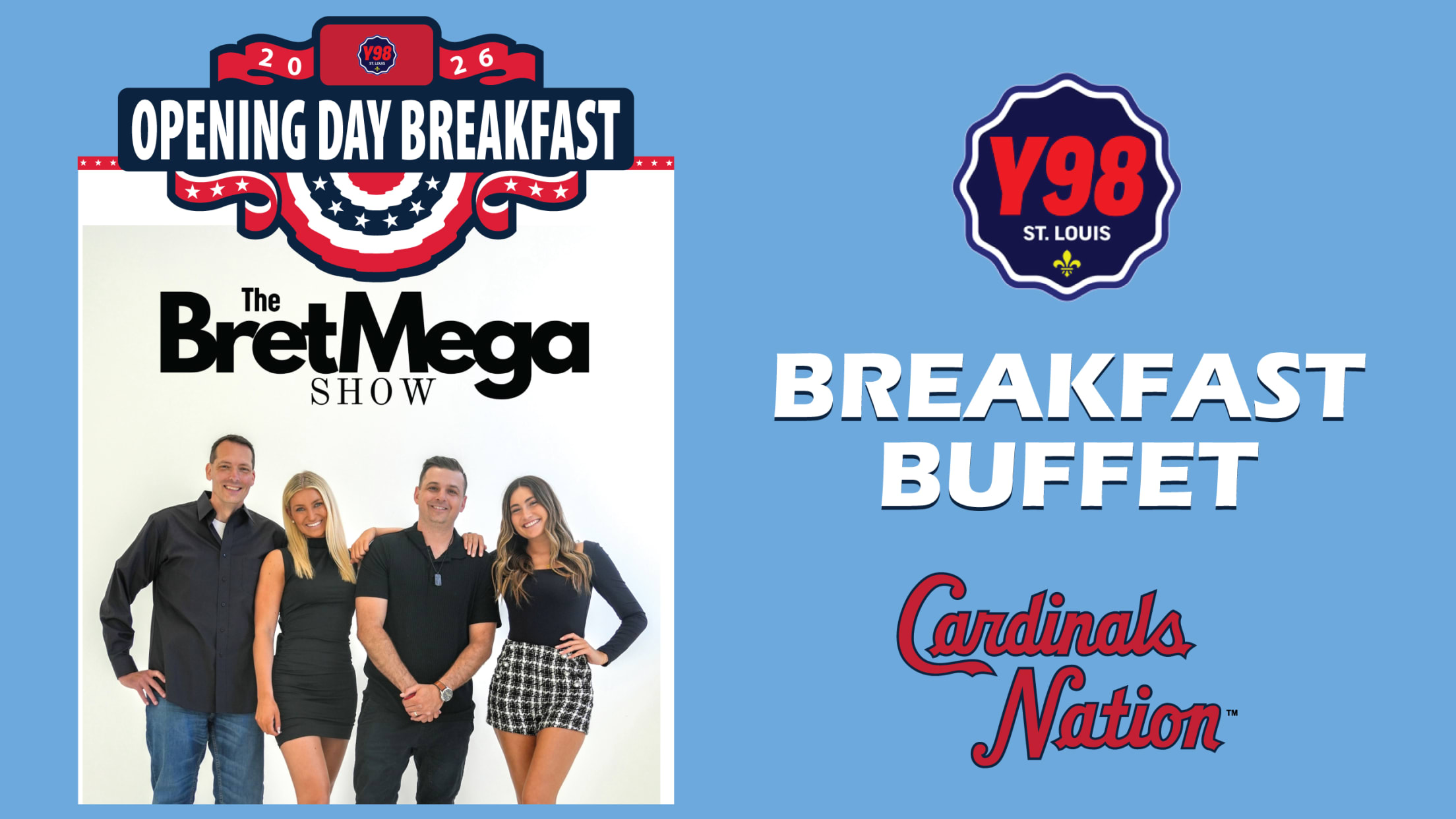 Opening Day Breakfast at Cardinals Nation