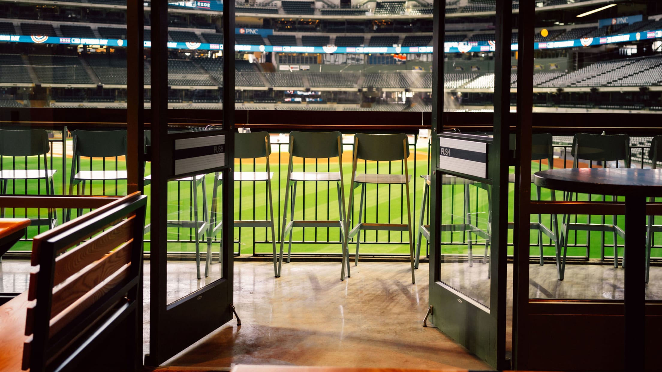 J. Leinenkugel's Barrel Yard Field Doors