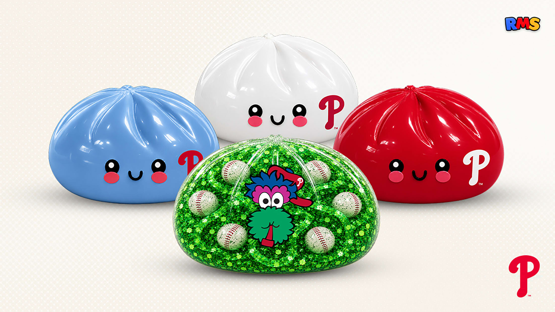Phillies themed dumplings