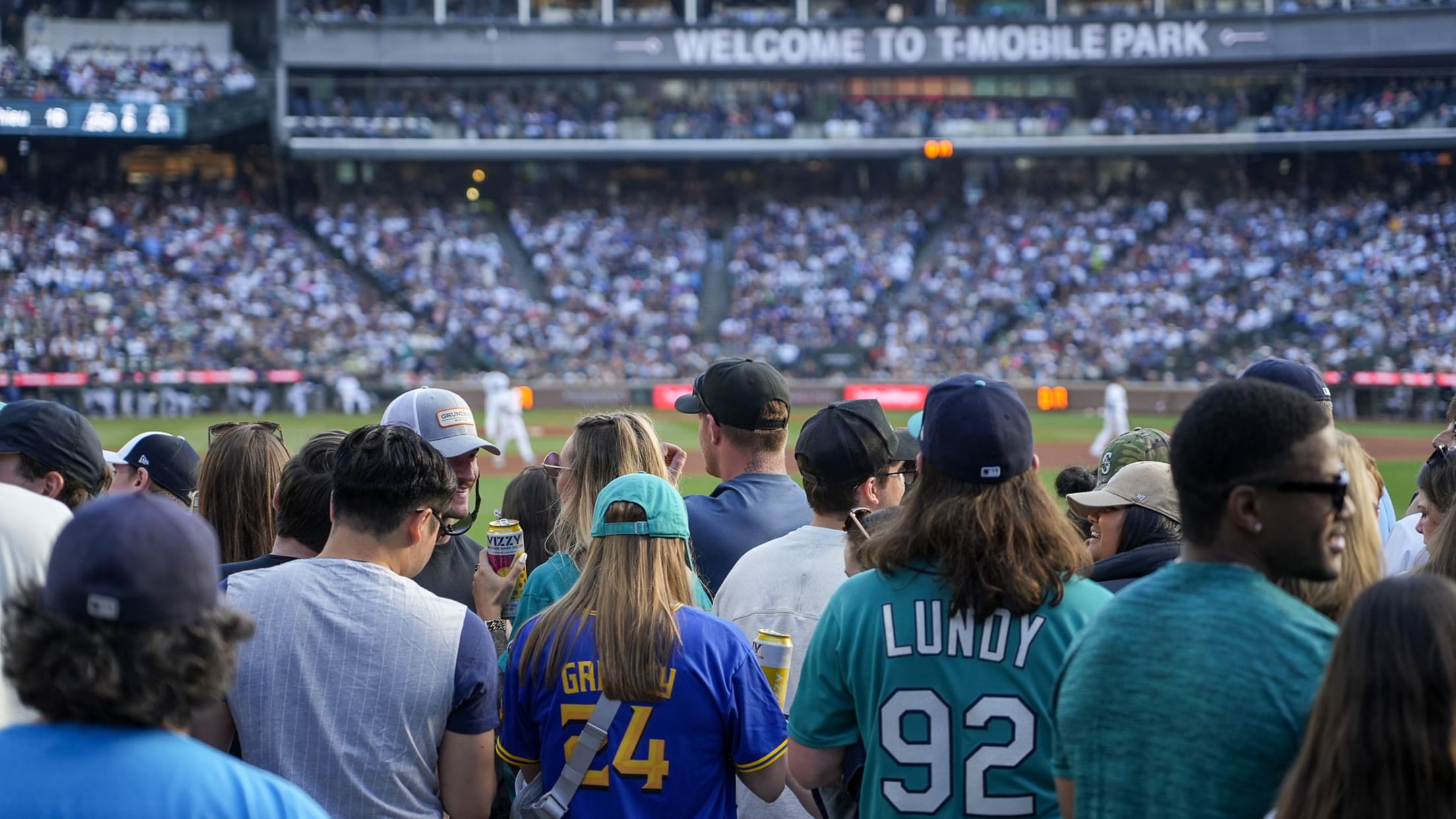Fans at T-Mobile Park