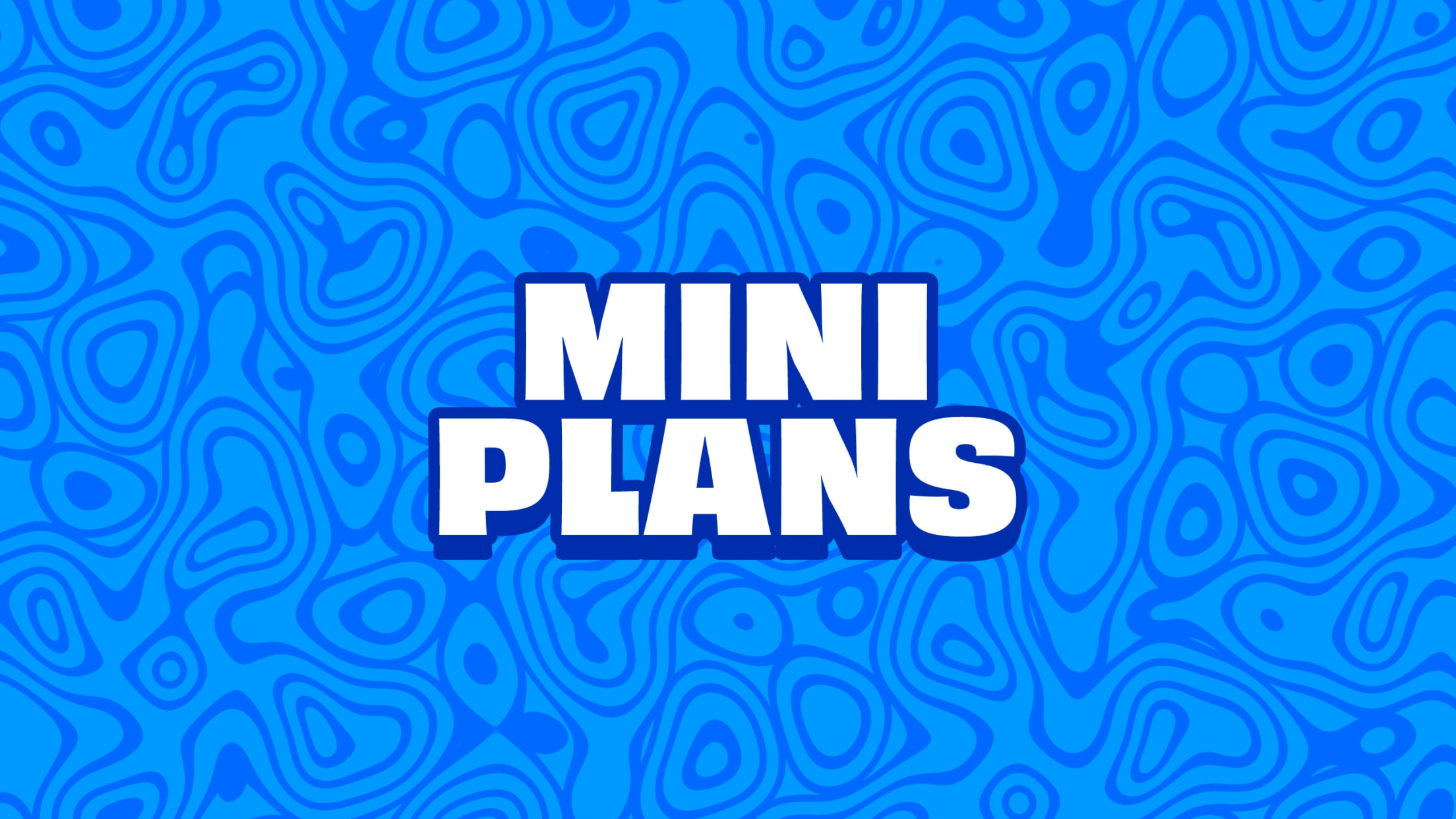 Mini Plans