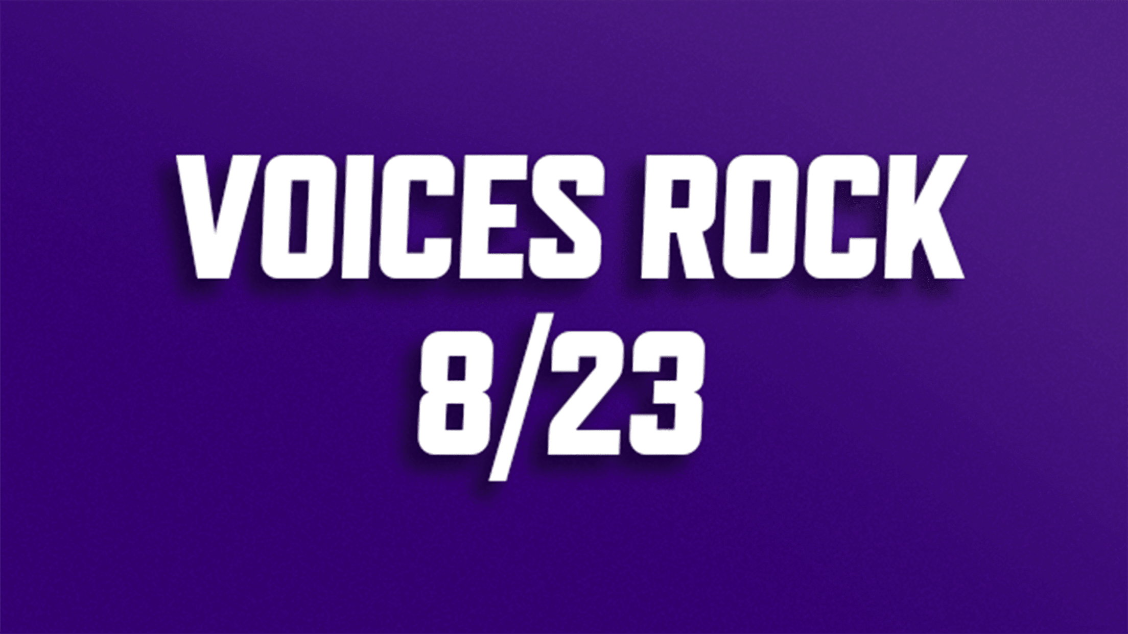Purchase National Anthem tickets for Voices Rock on August 23, 2026