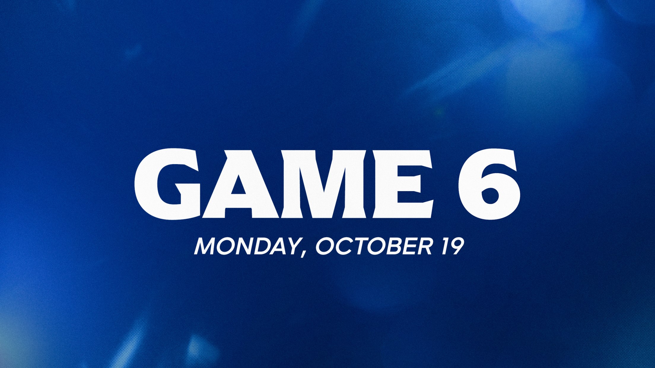 ALCS Game 6