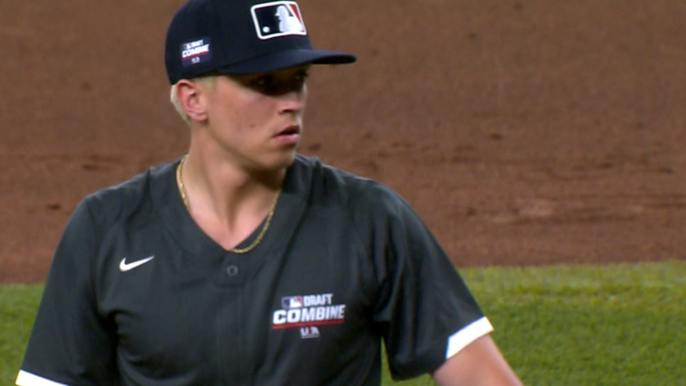 Parker Rhodes' three strikeouts video.