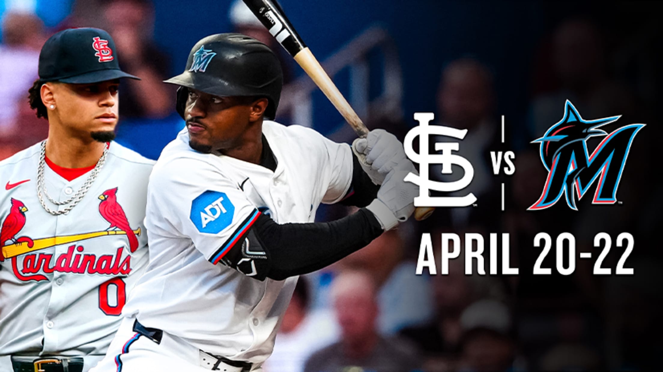 Cardinals vs. Marlins - April 20-22