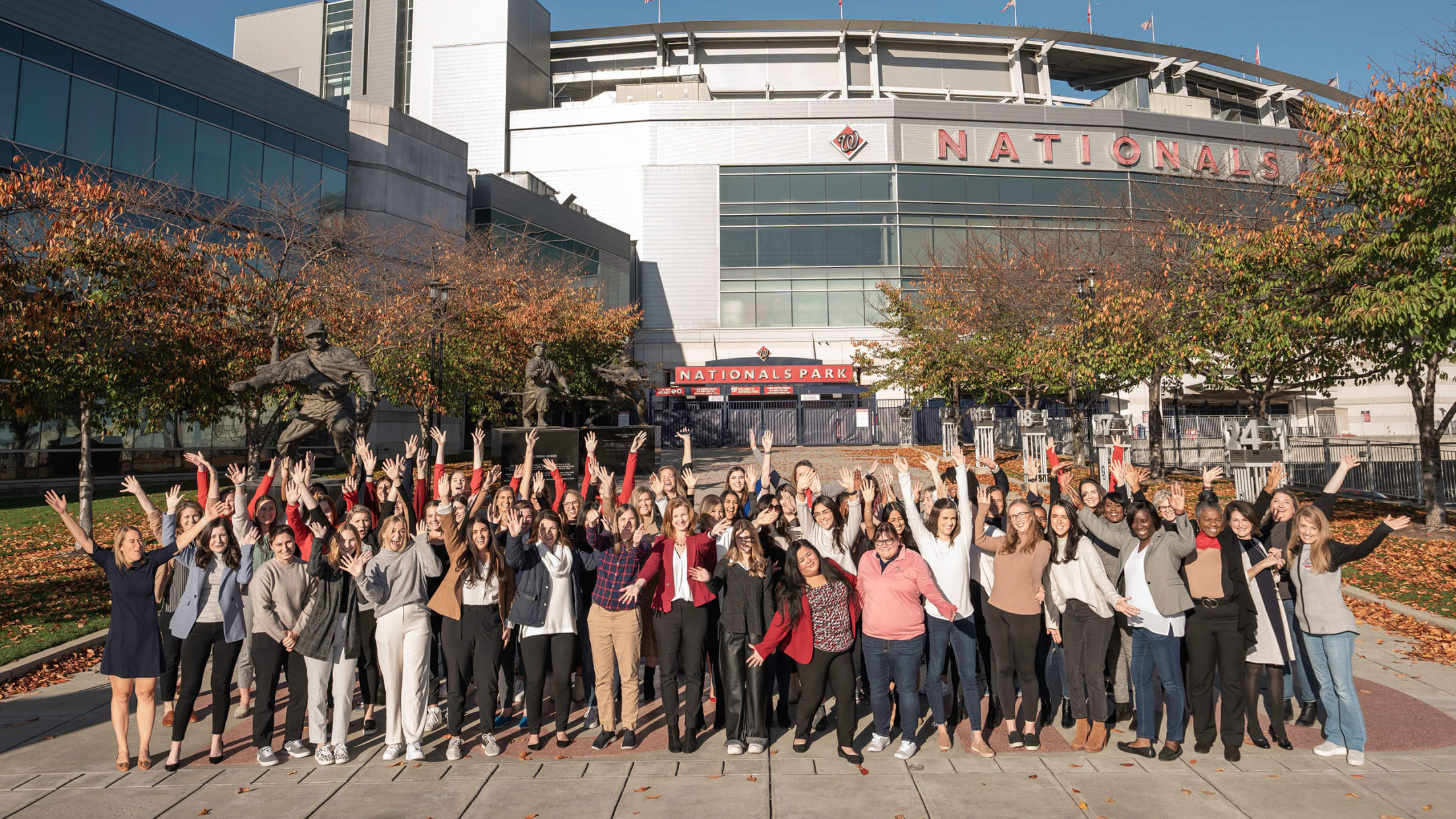 Women of Nationals Baseball