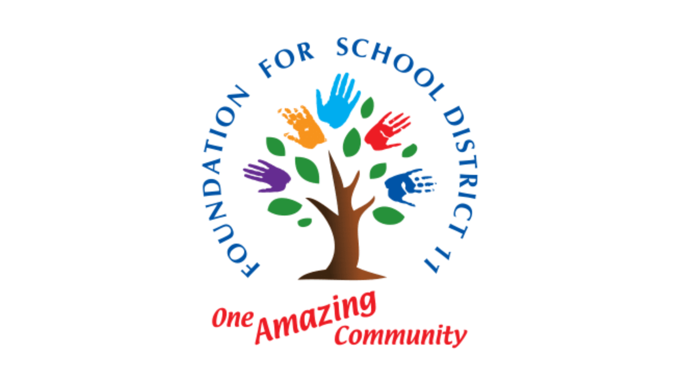 Official logo of The Foundation for School District 11