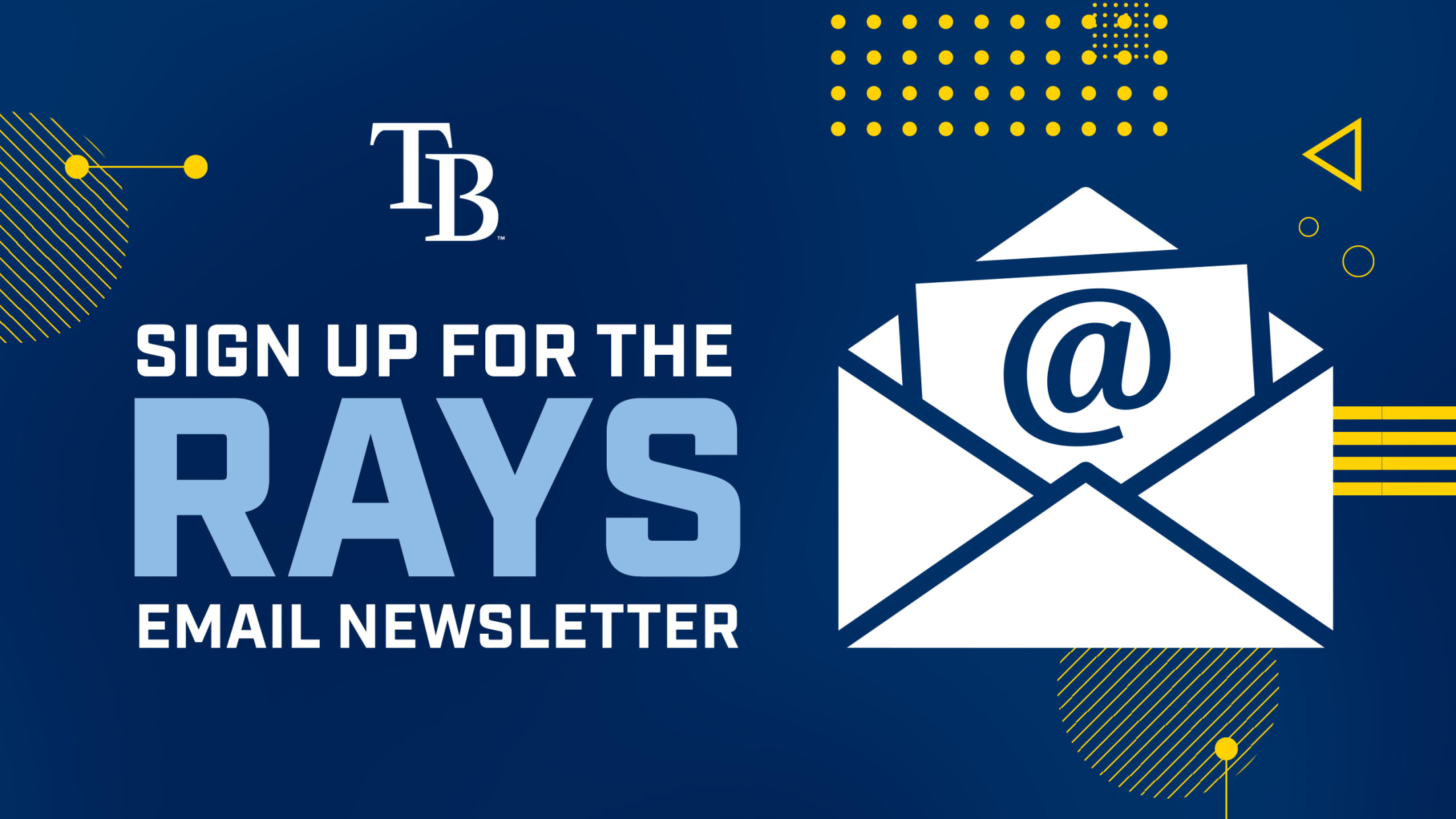 Rays Email Newsletter