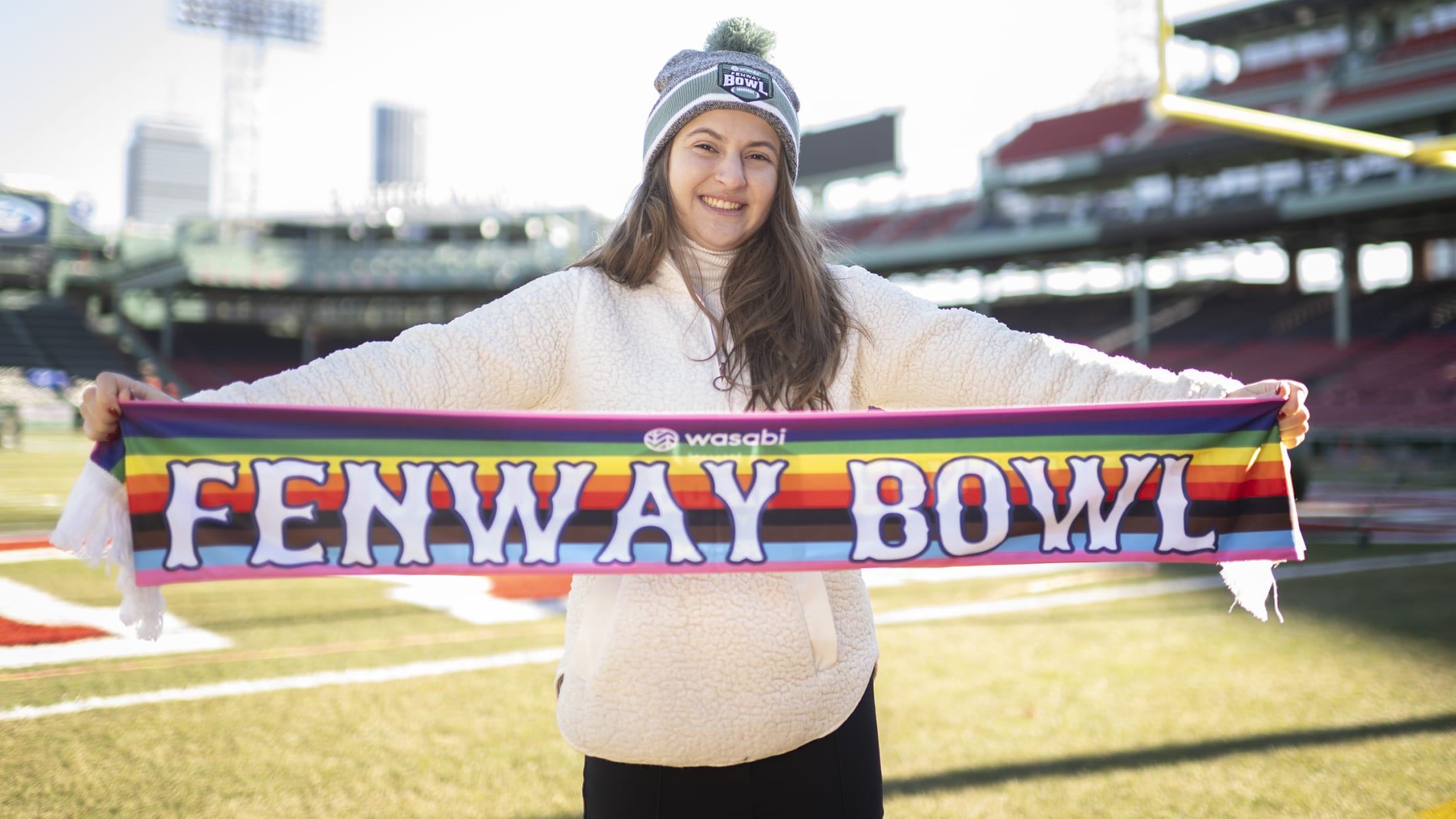 Wasabi Fenway Bowl Pride Scarf