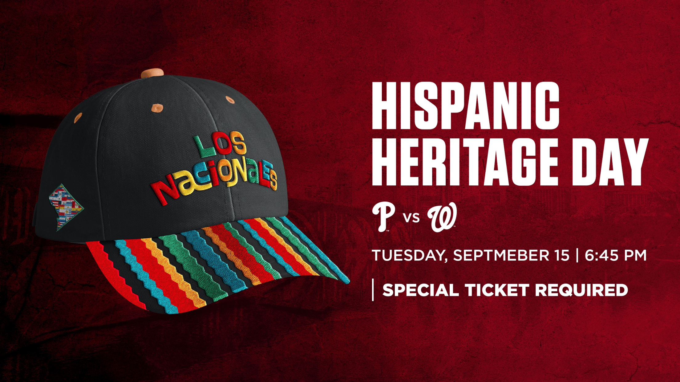 Hispanic Heritage Day: Tuesday, September 15 vs. Philadelphia Phillies