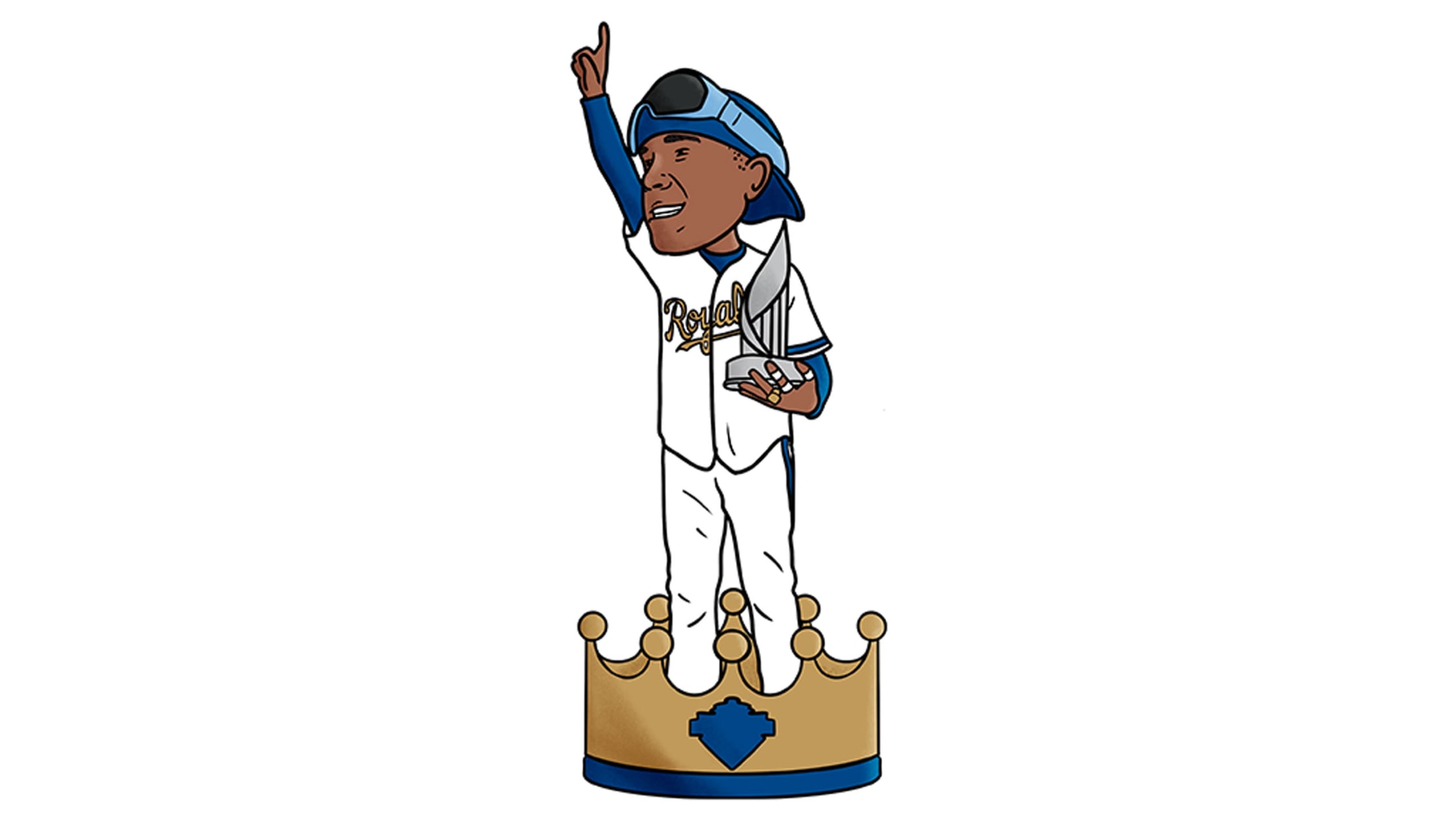2015 Champs Bobblehead Collection - Salvador Perez