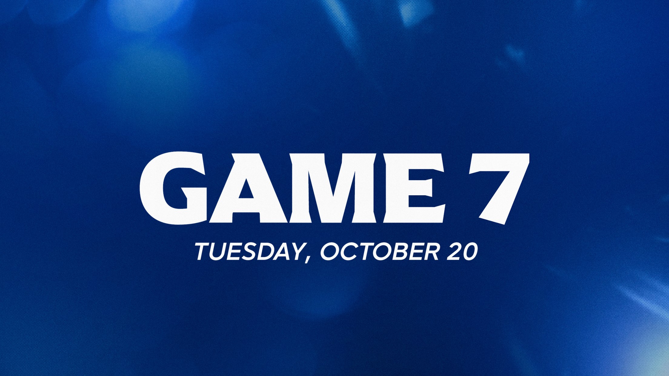 ALCS Game 7