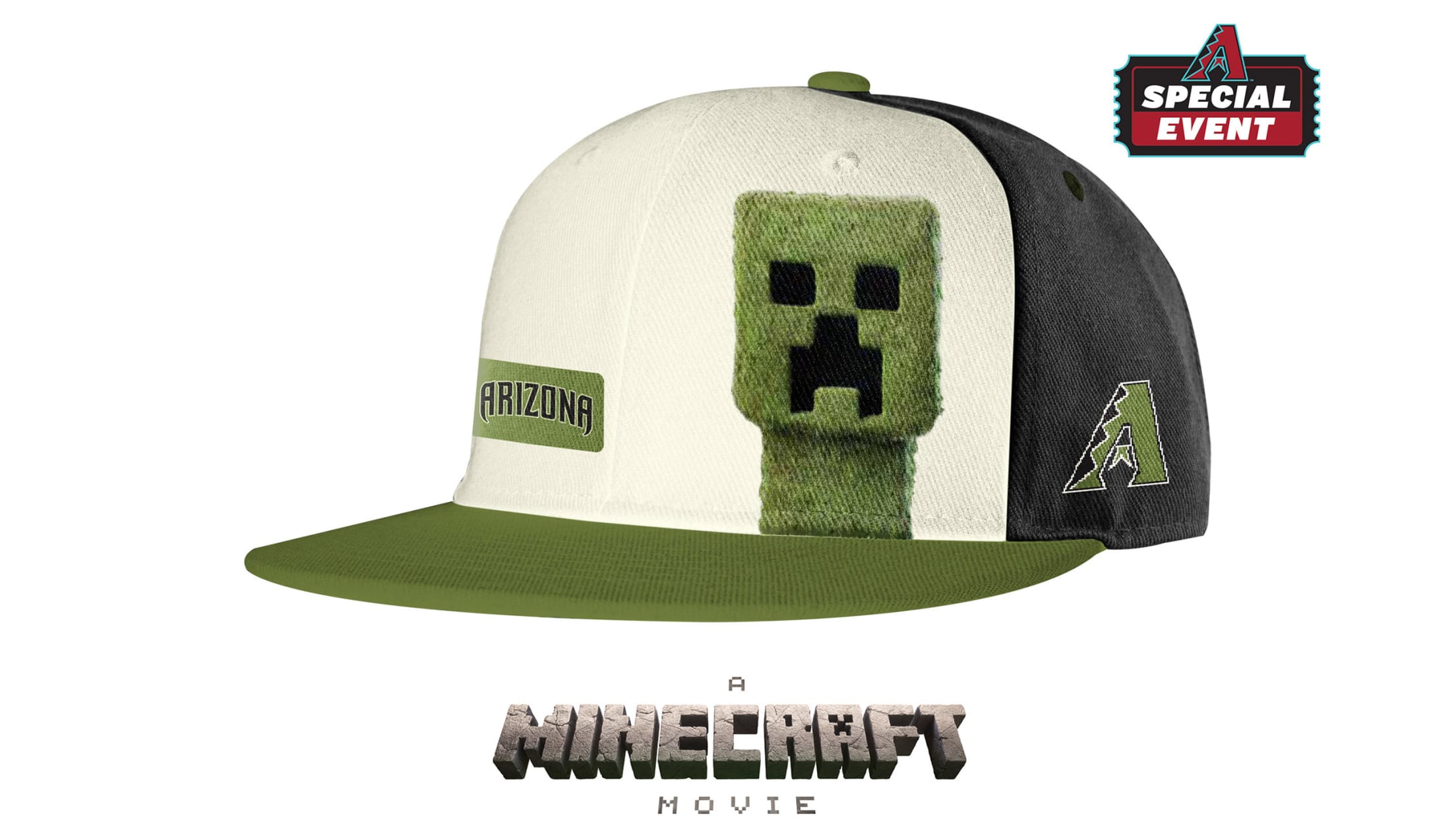 D-backs Minecraft Movie hat