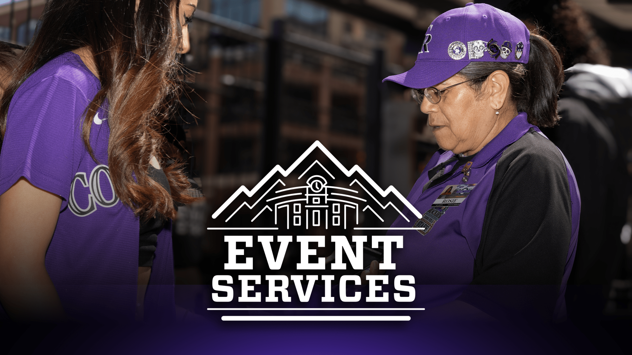 Event Services jobs featuring ticket scanners on gameday.