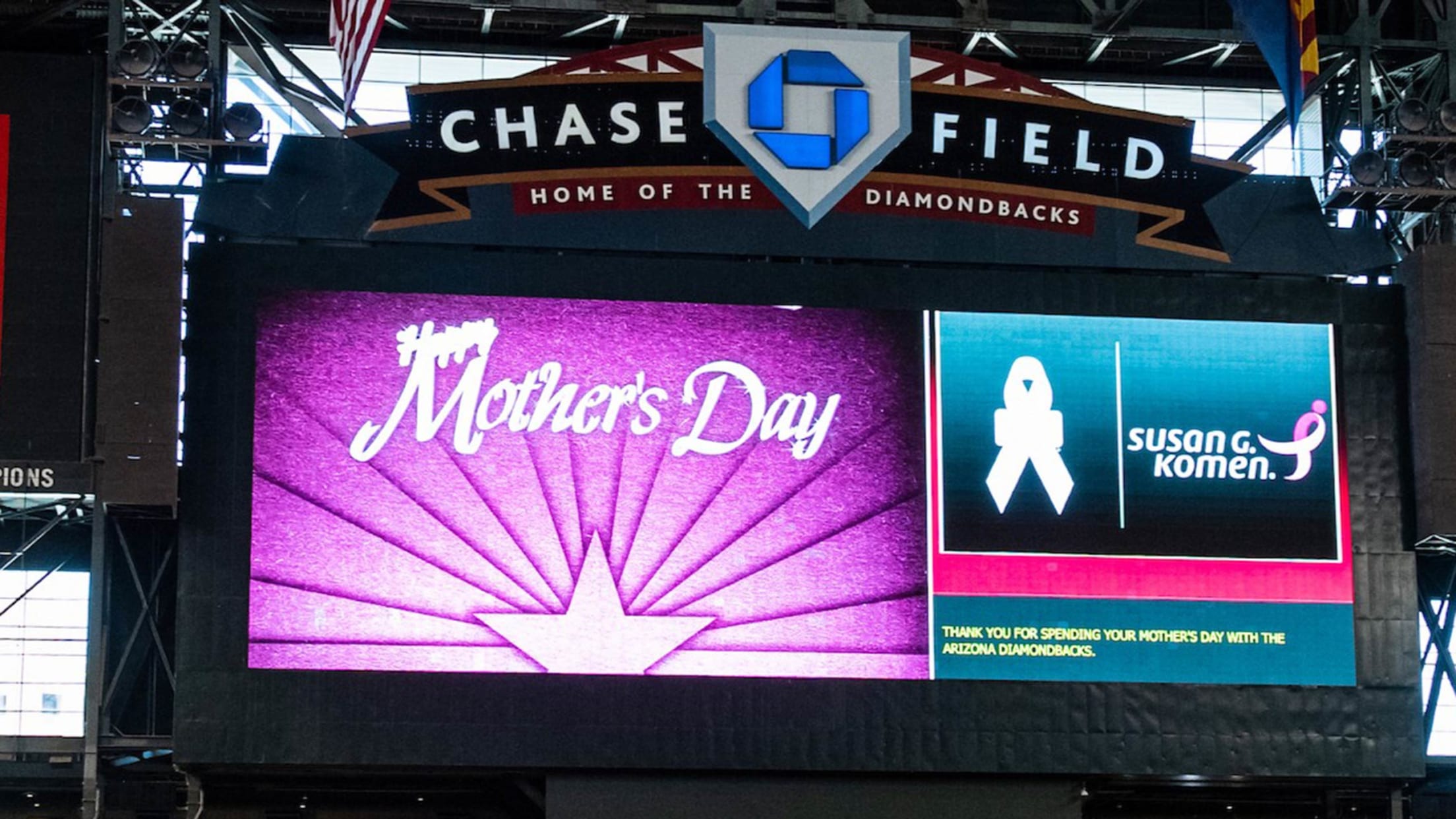 Mother's Day at Chase Field