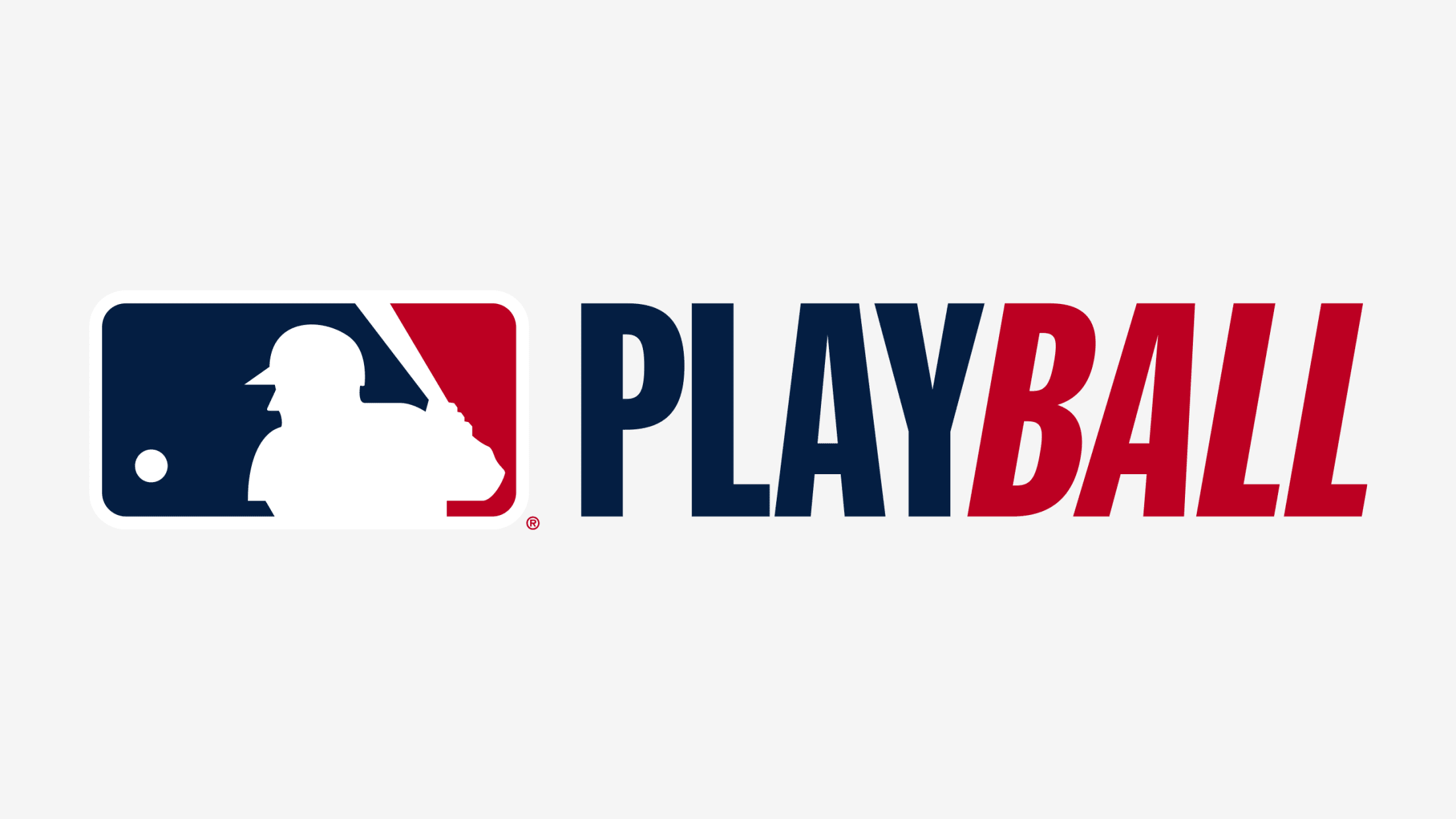 MLB PLAYBALL logo