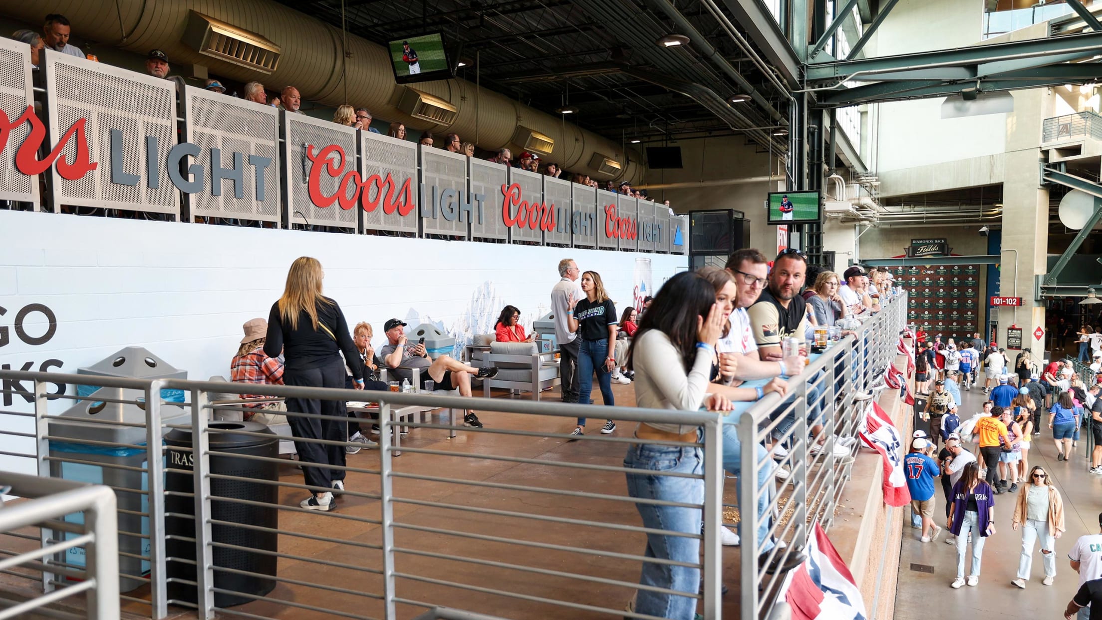 Coors Light Strike Zone at Chase Field