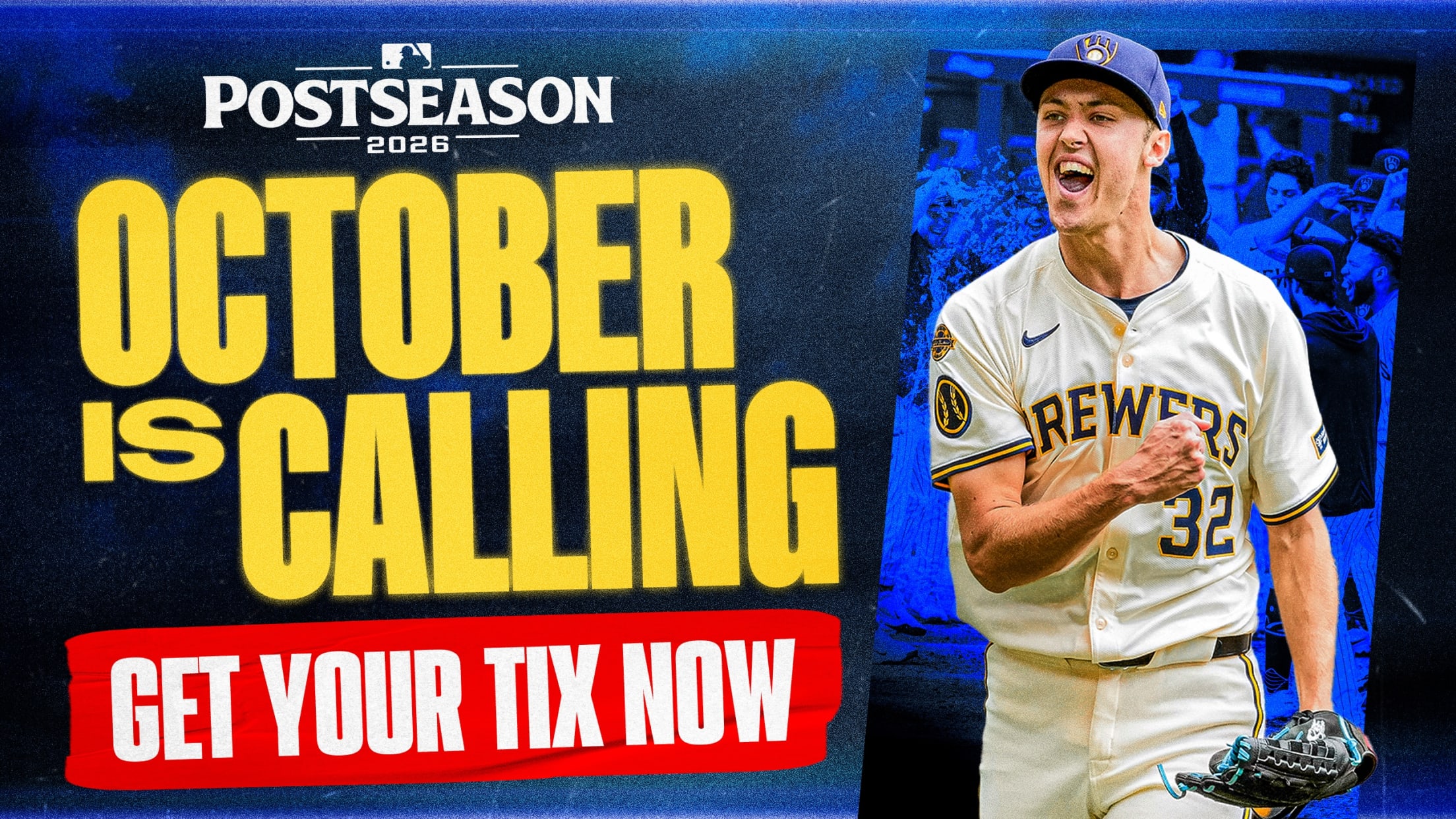Postseason 2026 - October is Calling. Get Your Tix Now