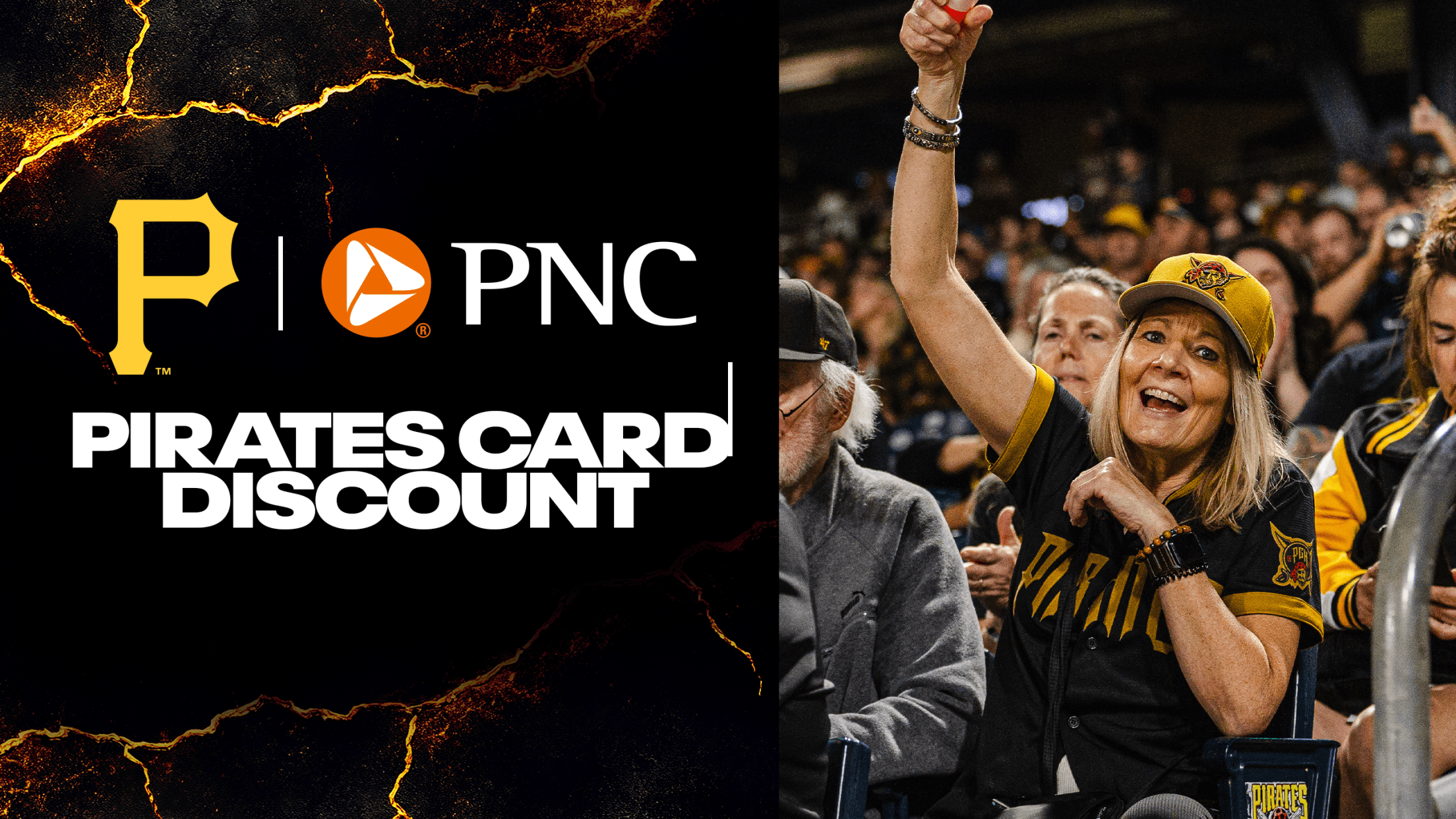 Discounted Pirates tickets for PNC Bank cardholders