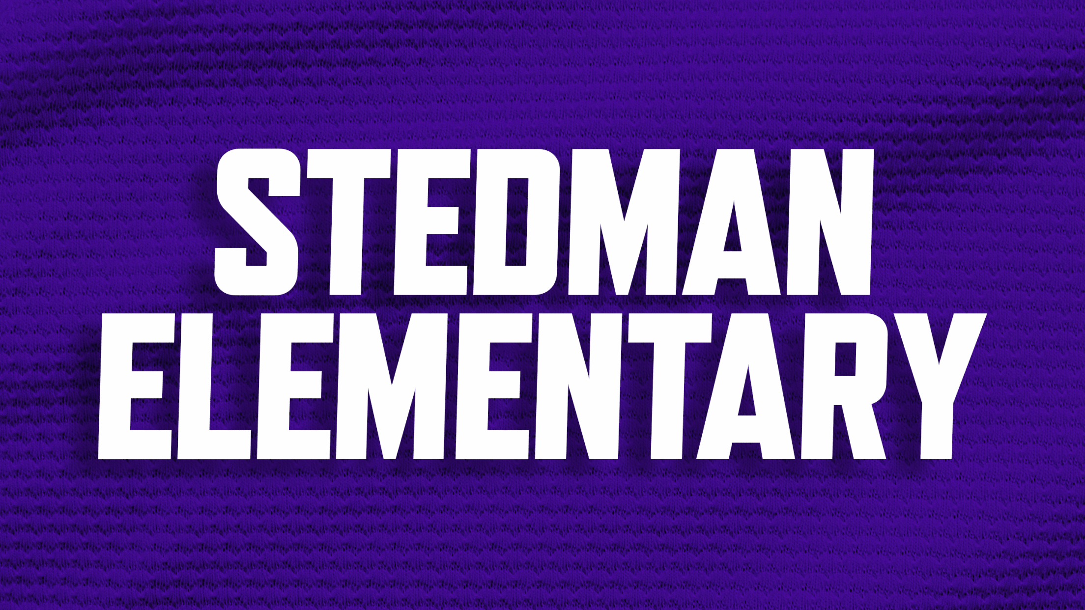 Buy discounted tickets for Stedman Elementary