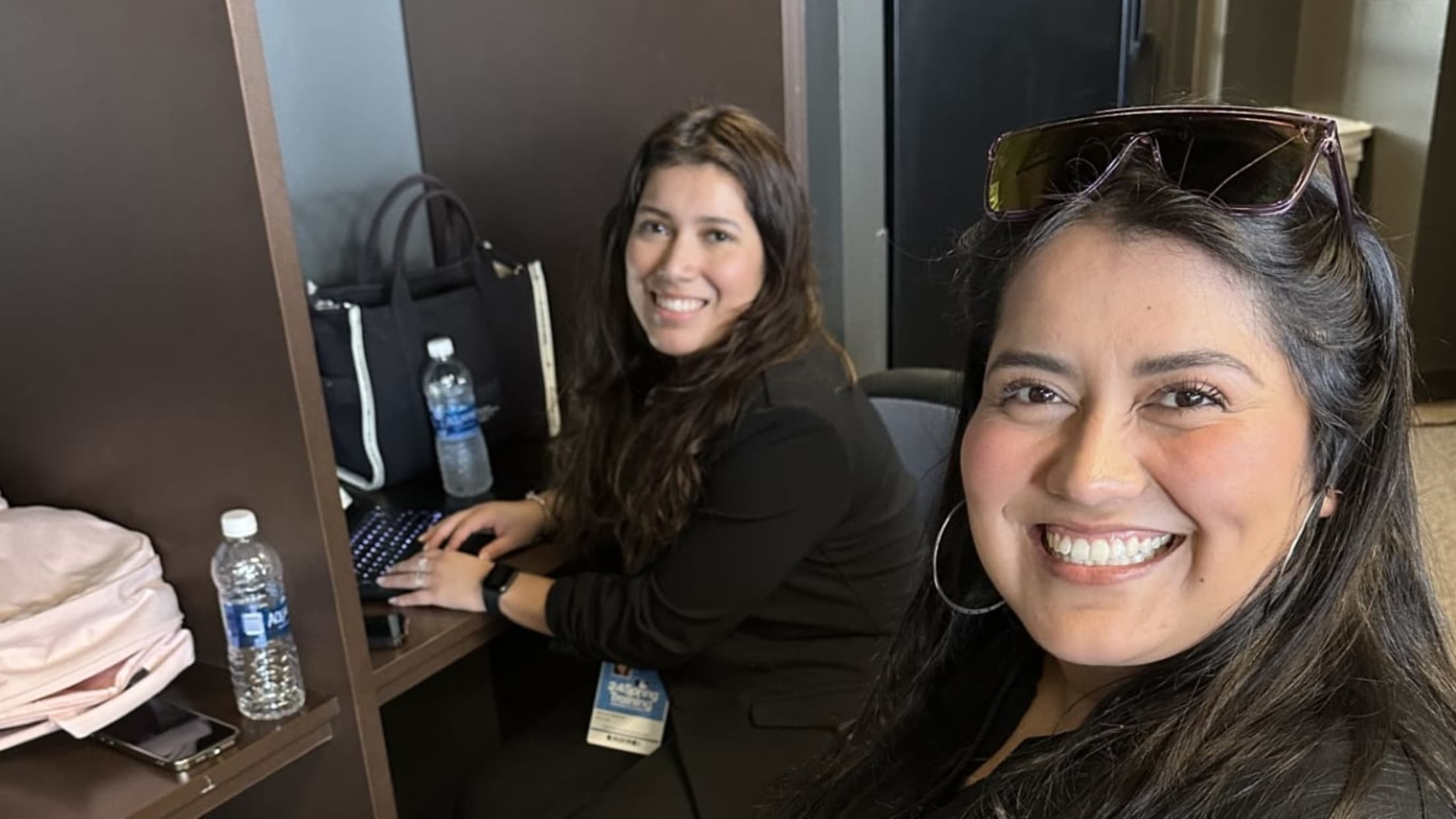 MLB content fellows at the League office.