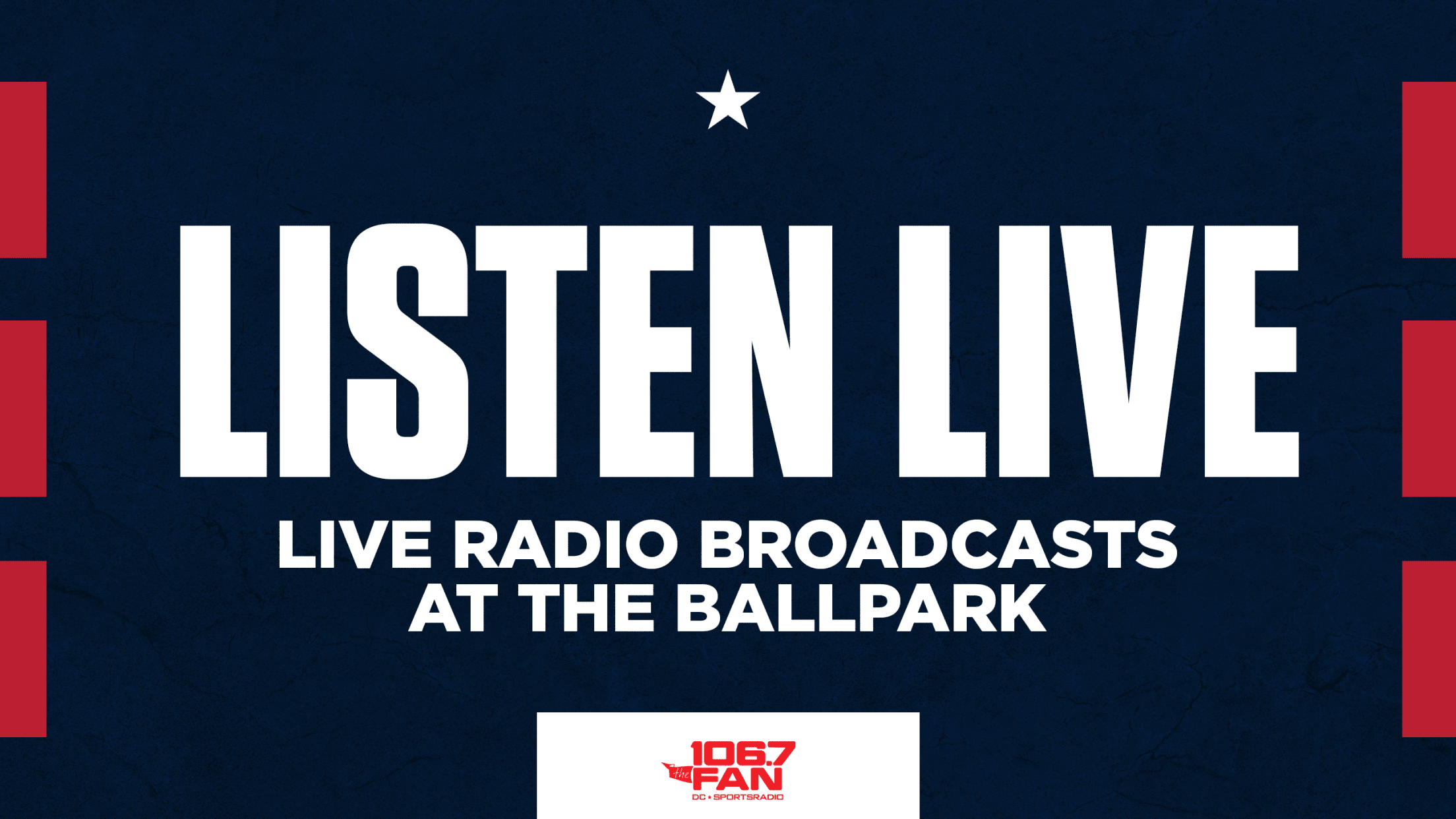 Listen Live - Live radio broadcast at the ballpark