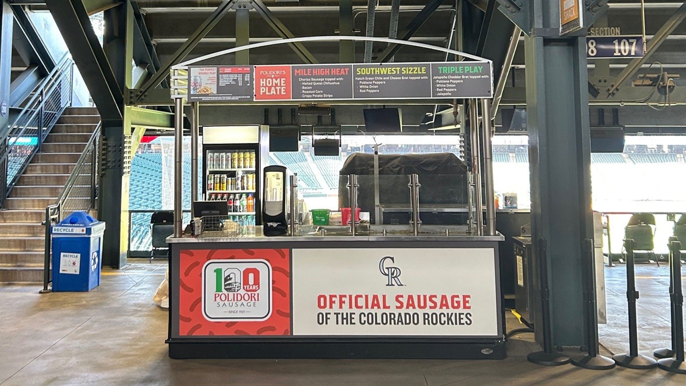 Polidori Sausage main cart