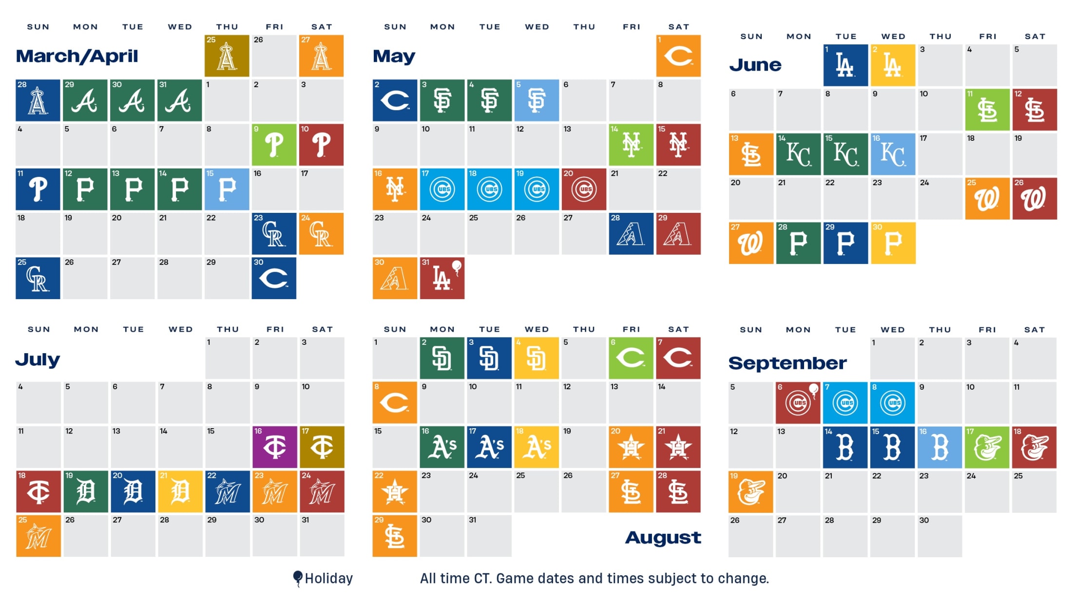 2027 Group Pricing Calendar