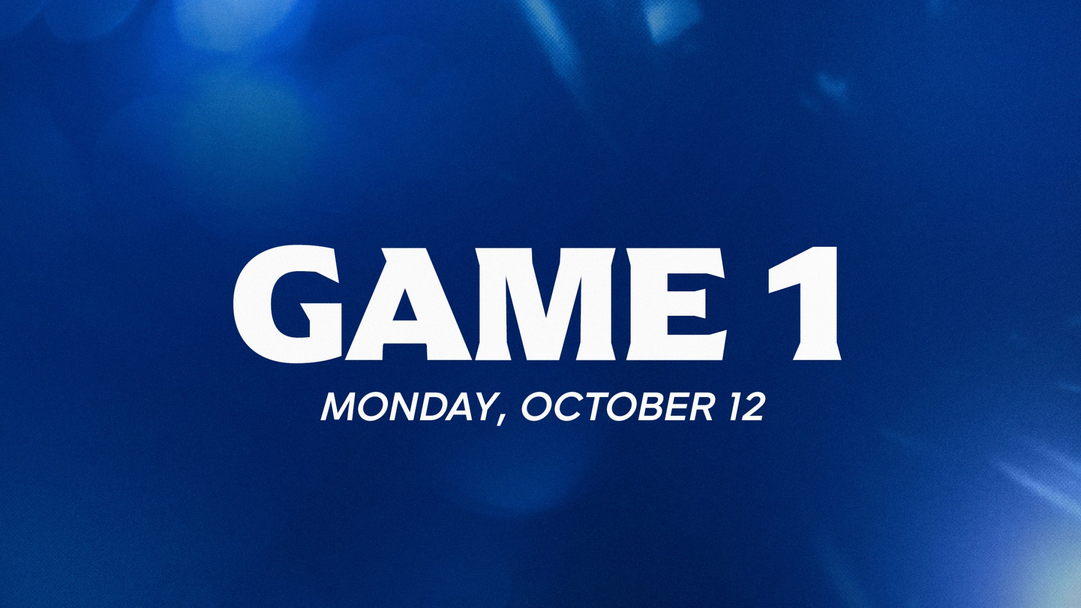 ALCS Game 1