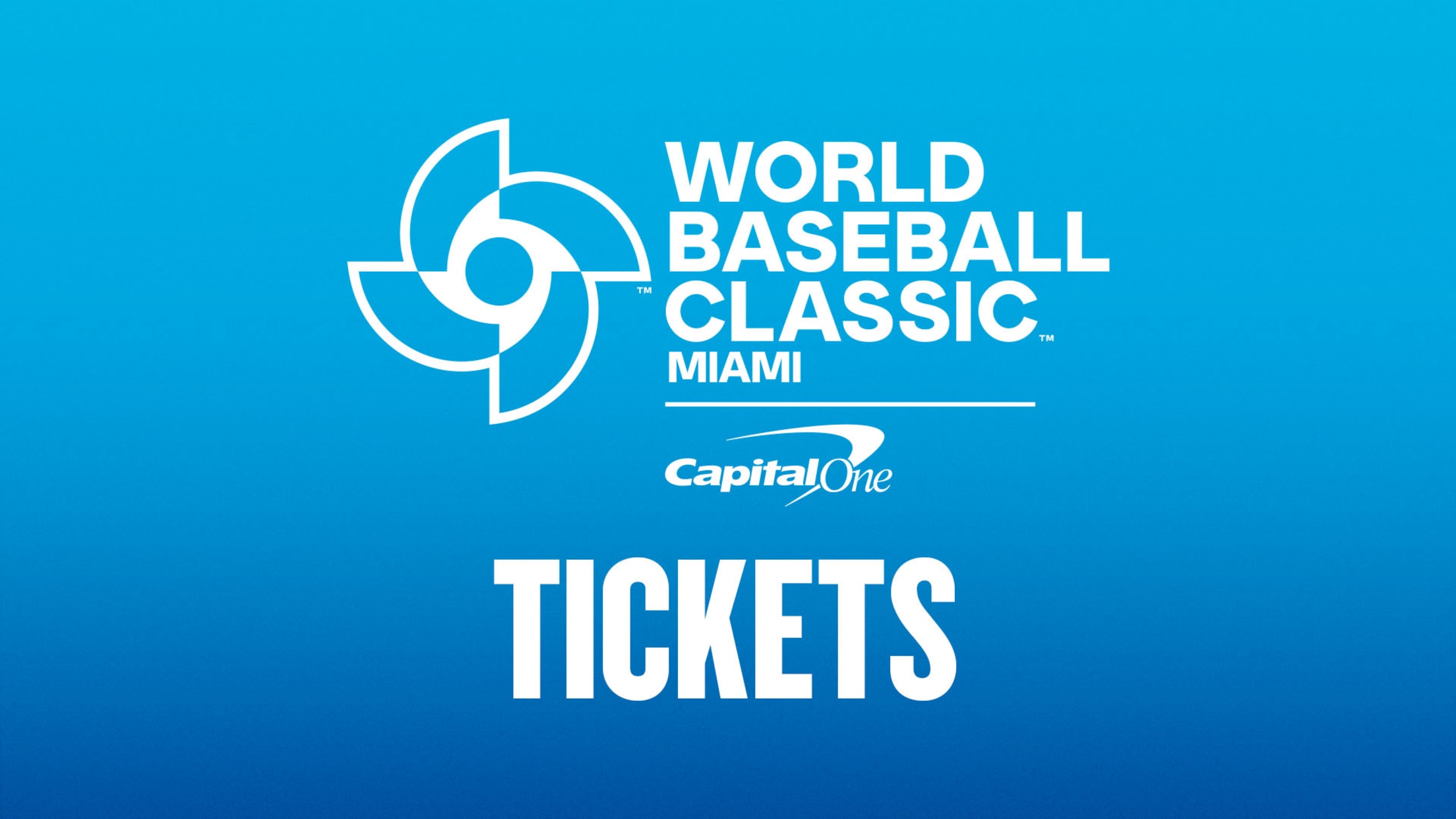2026 World Baseball Classic Tickets