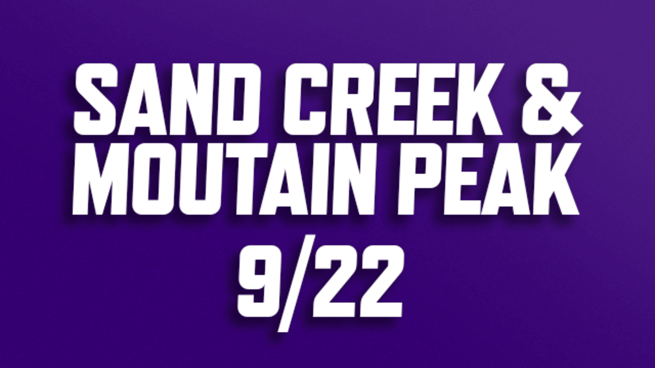 Purchase National Anthem tickets for Sand Creek & Mountain Peak Elementary (DCSD)y on September 22, 2026