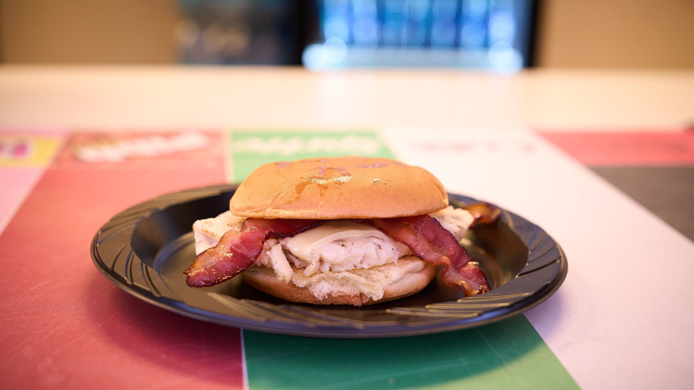 Freddys- Chicken Bacon Swiss Sandwich